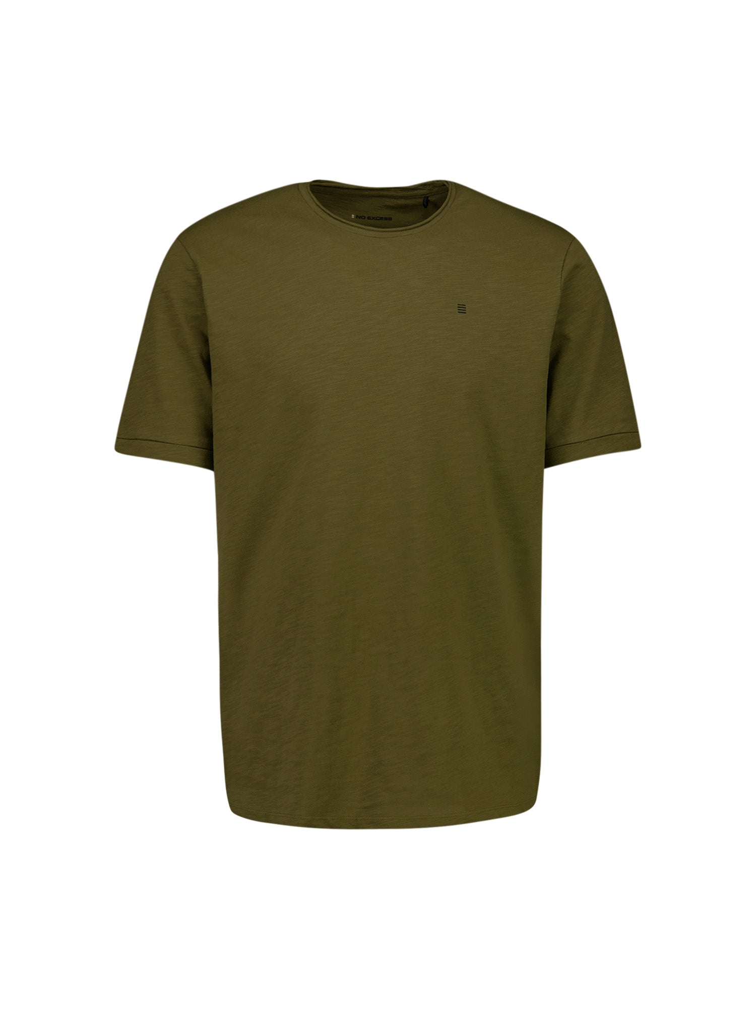Cotton Slub T-Shirt | Moss