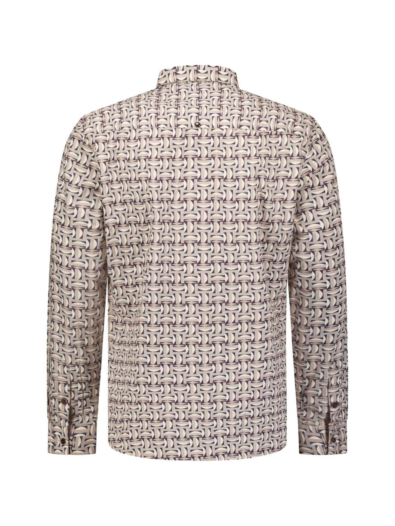 Hemd Mit Allover-Print | Stone