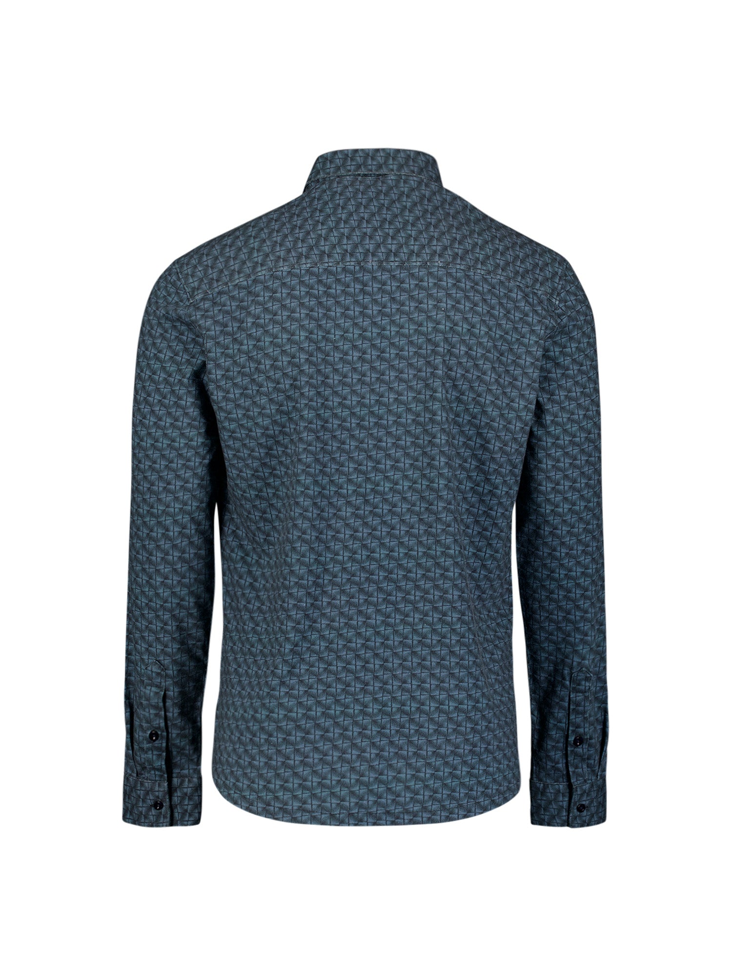 Jerseyhemd mit Print | Dark Night