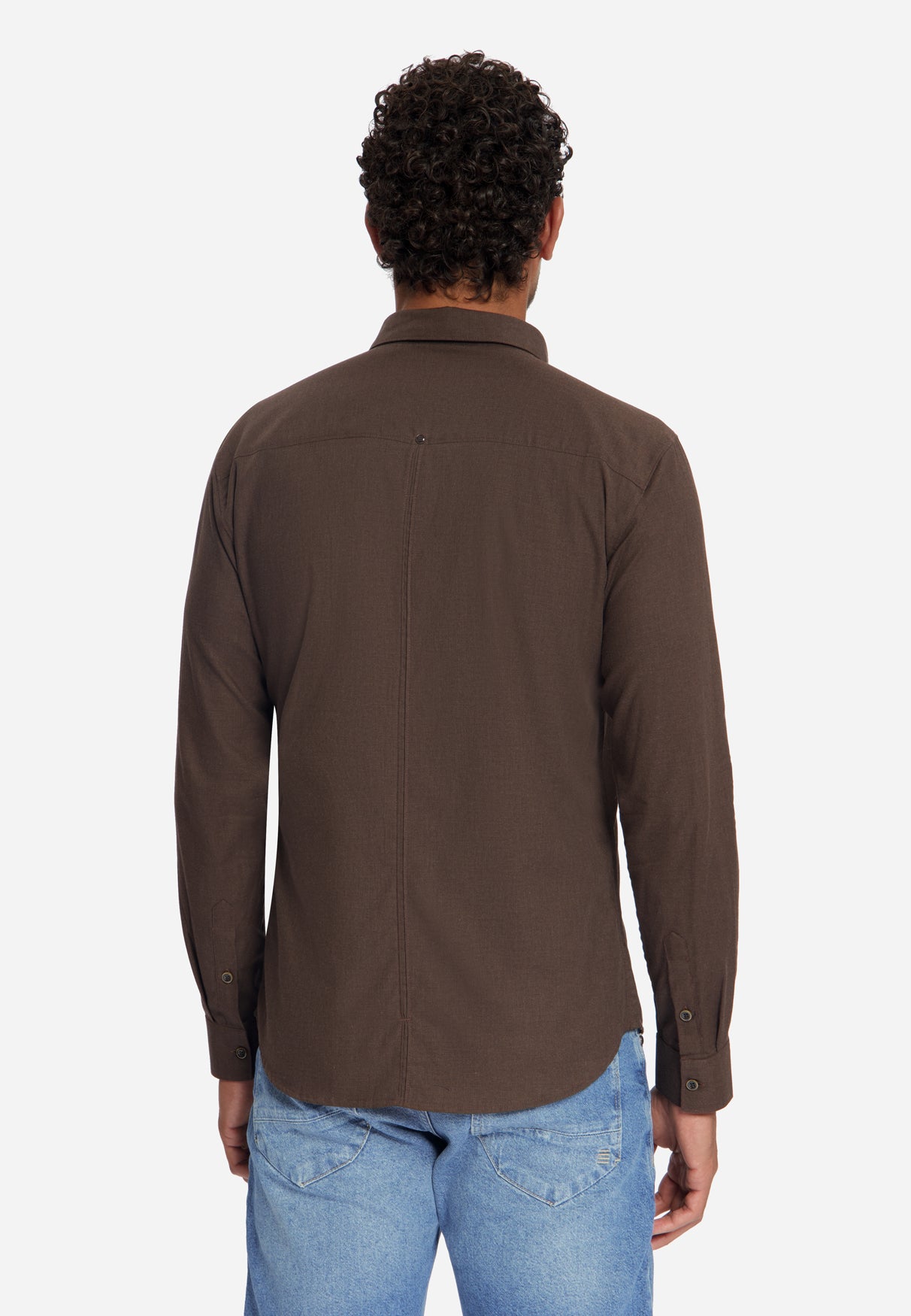 Flannel Shirt | Dark Brown