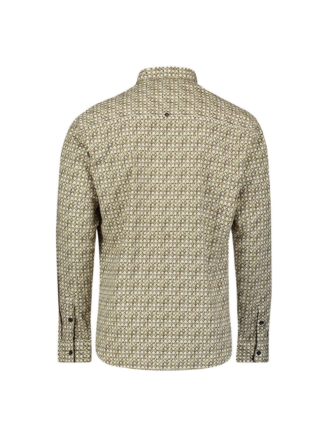 Bedrucktes Stretch-Hemd | Moss