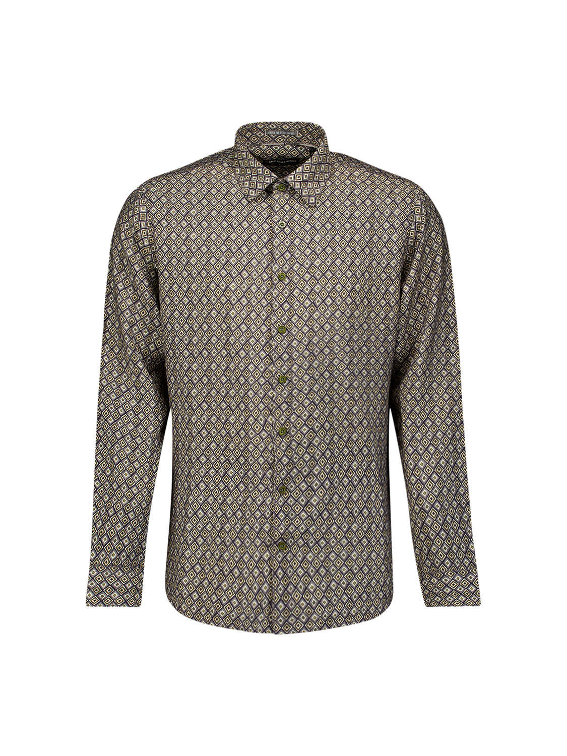 Hemd mit Allover-Print | Moss