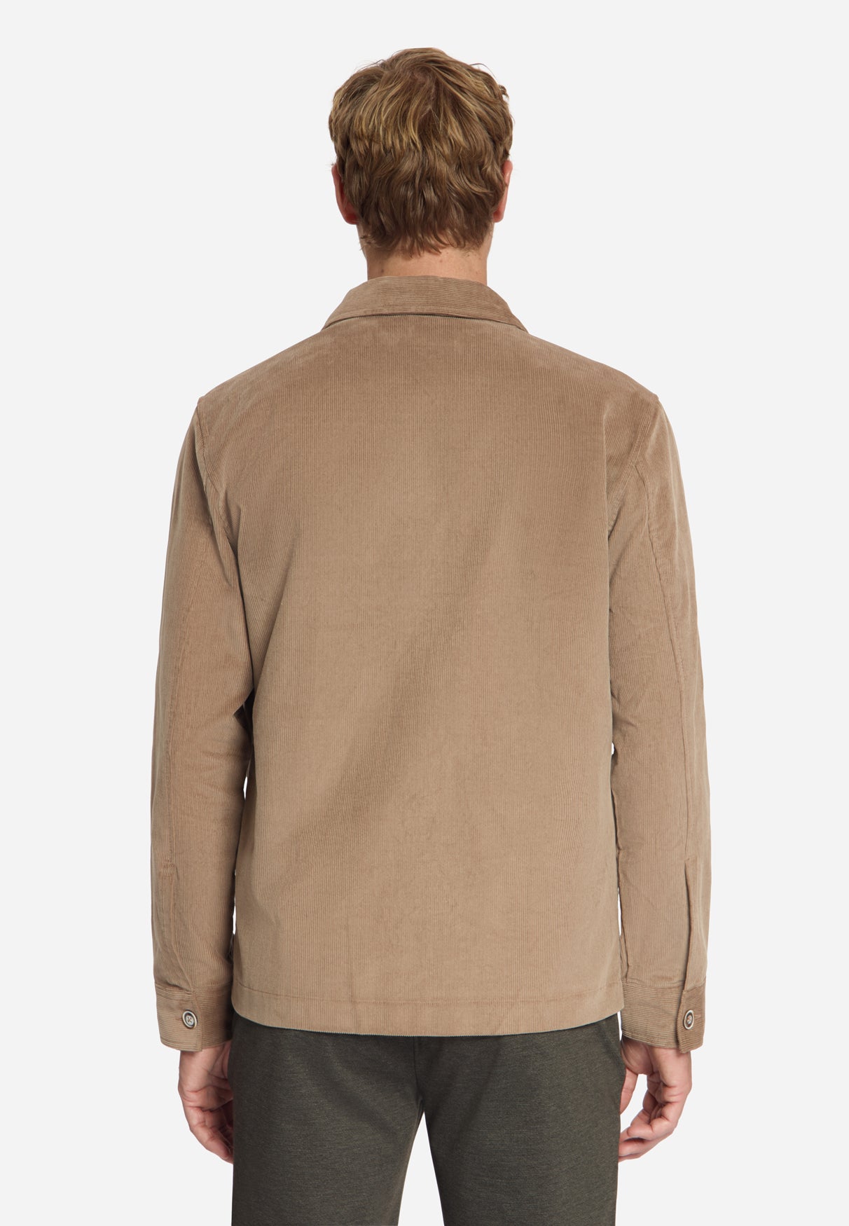 Overshirt aus schwerem Cord | Hellbraun
