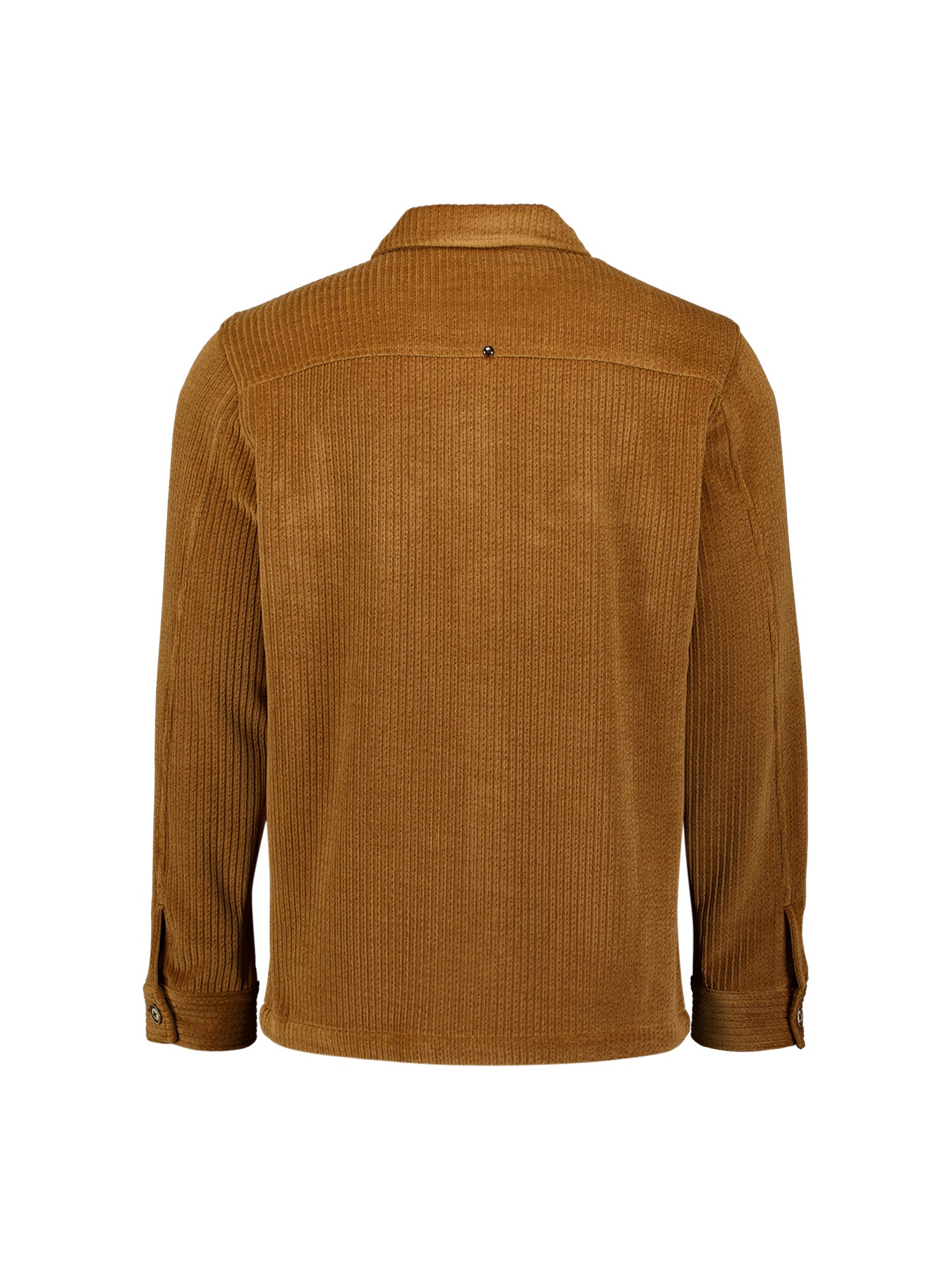 Stretch-Cord-Overshirt | Caramel