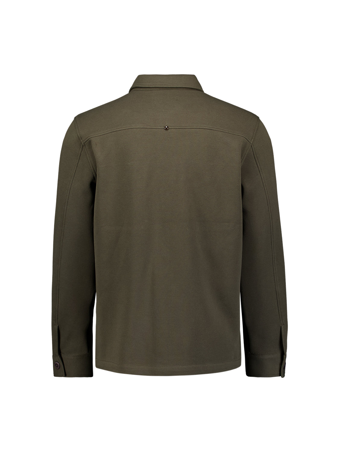Piqué-Sweat-Overshirt | Army