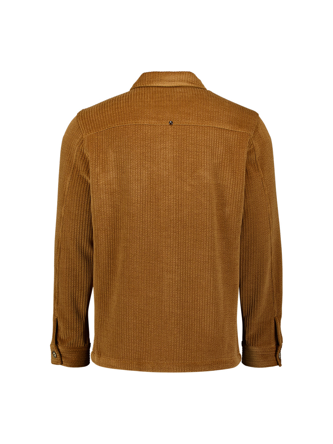 Stretch-Cord-Overshirt | Caramel