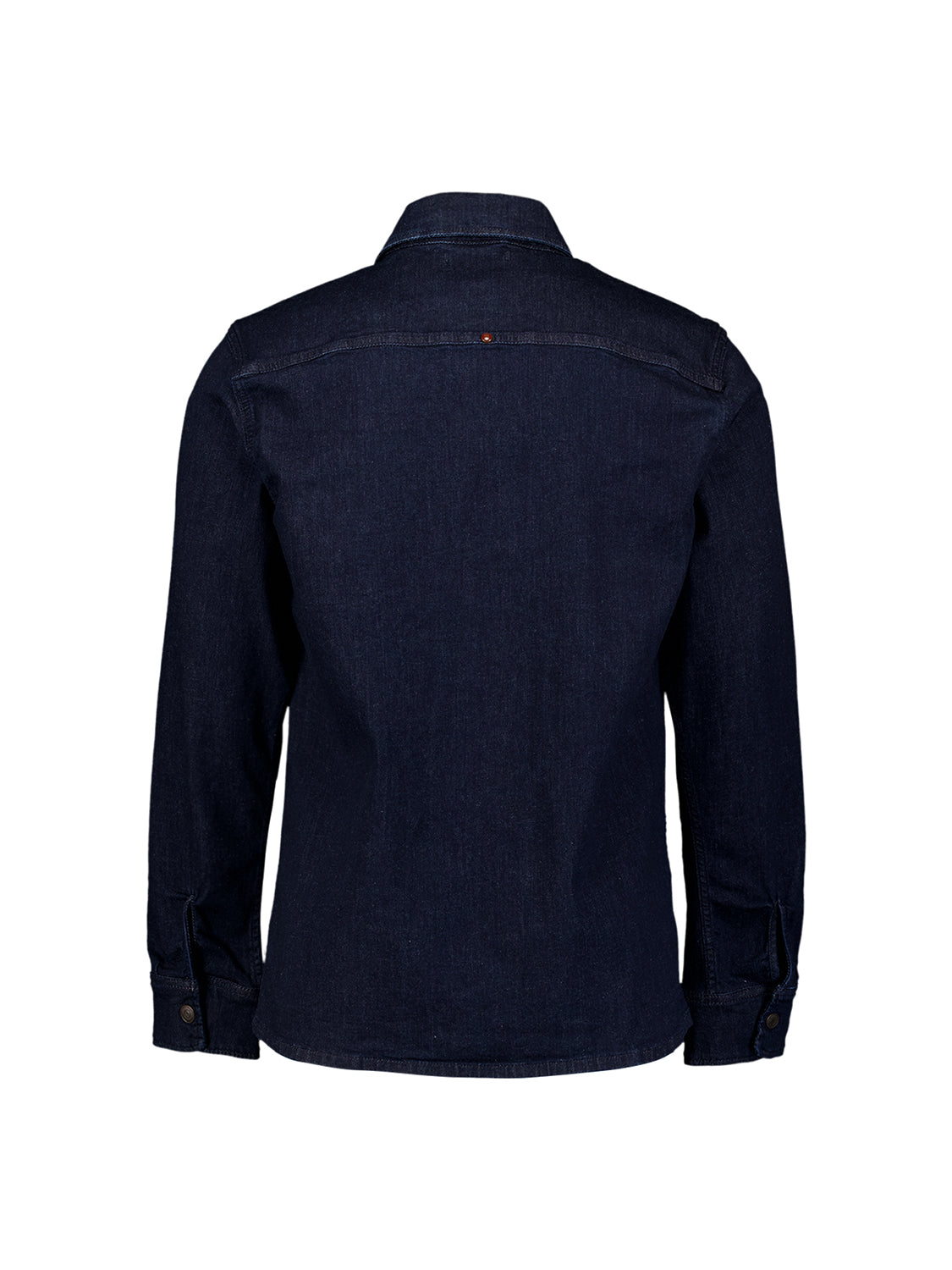Denim Stretch-Overshirt | Rinse Denim