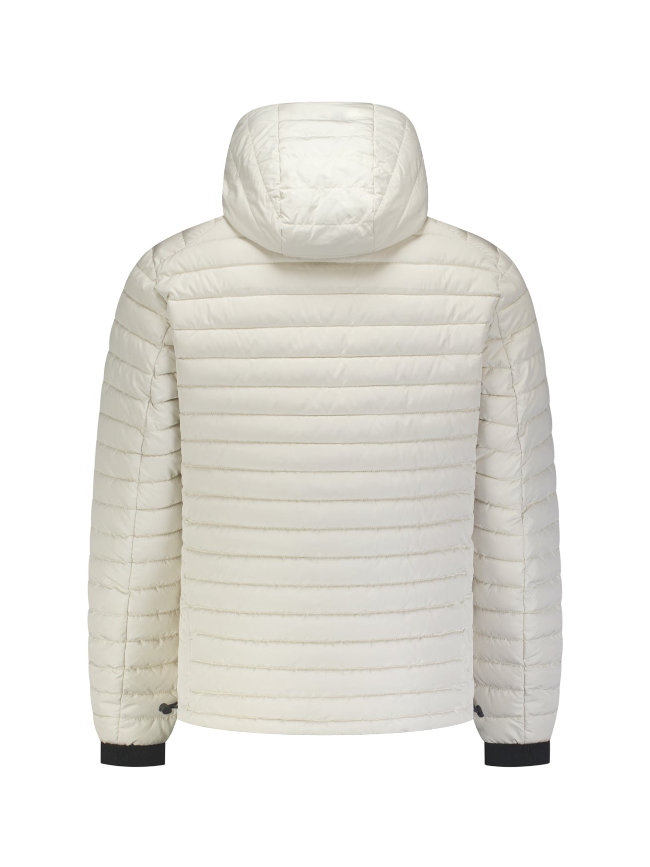 Hooded Padded Jacket | Stone