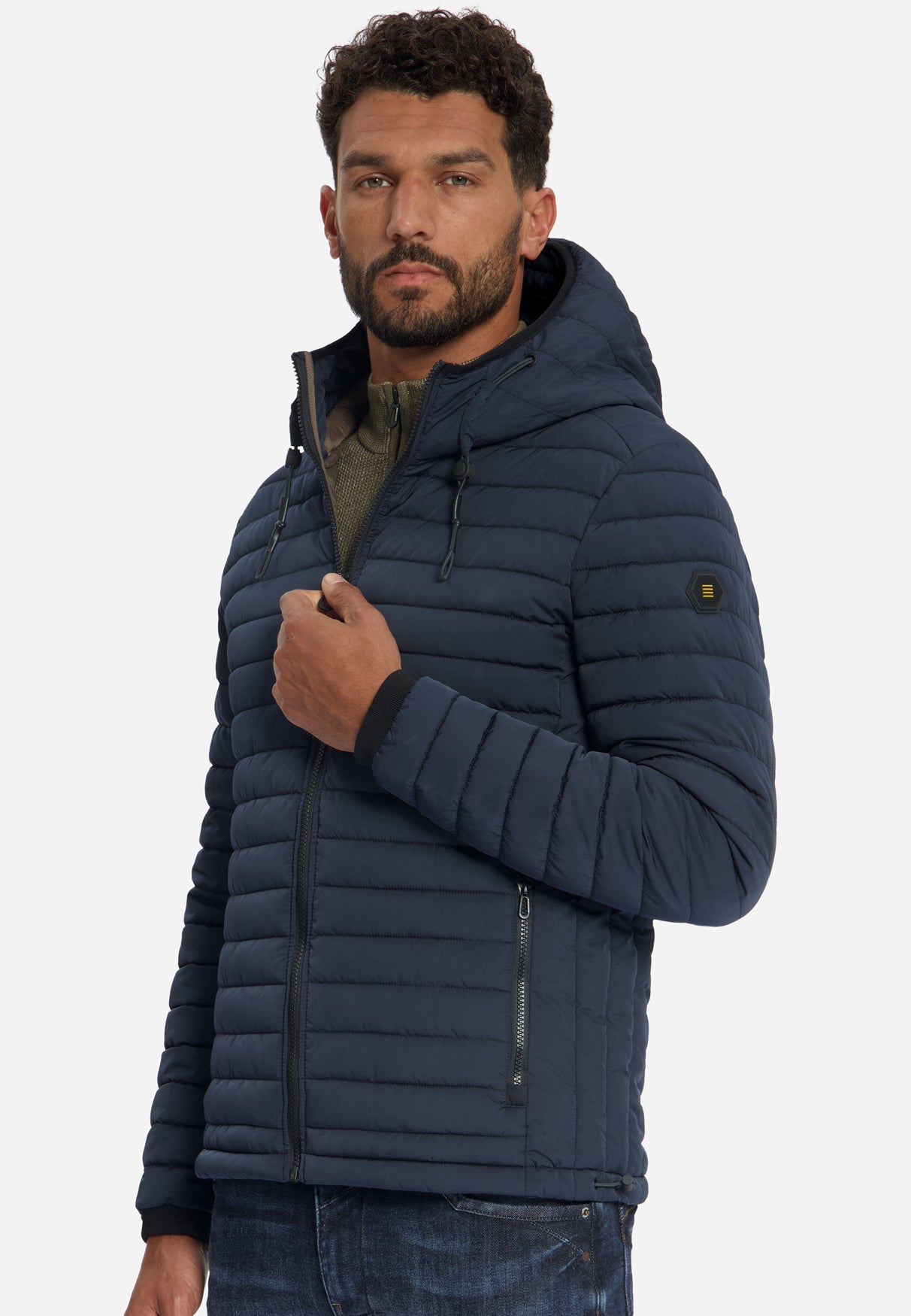 Leicht Gepolsterte Jacke Mit Kapuze | Night