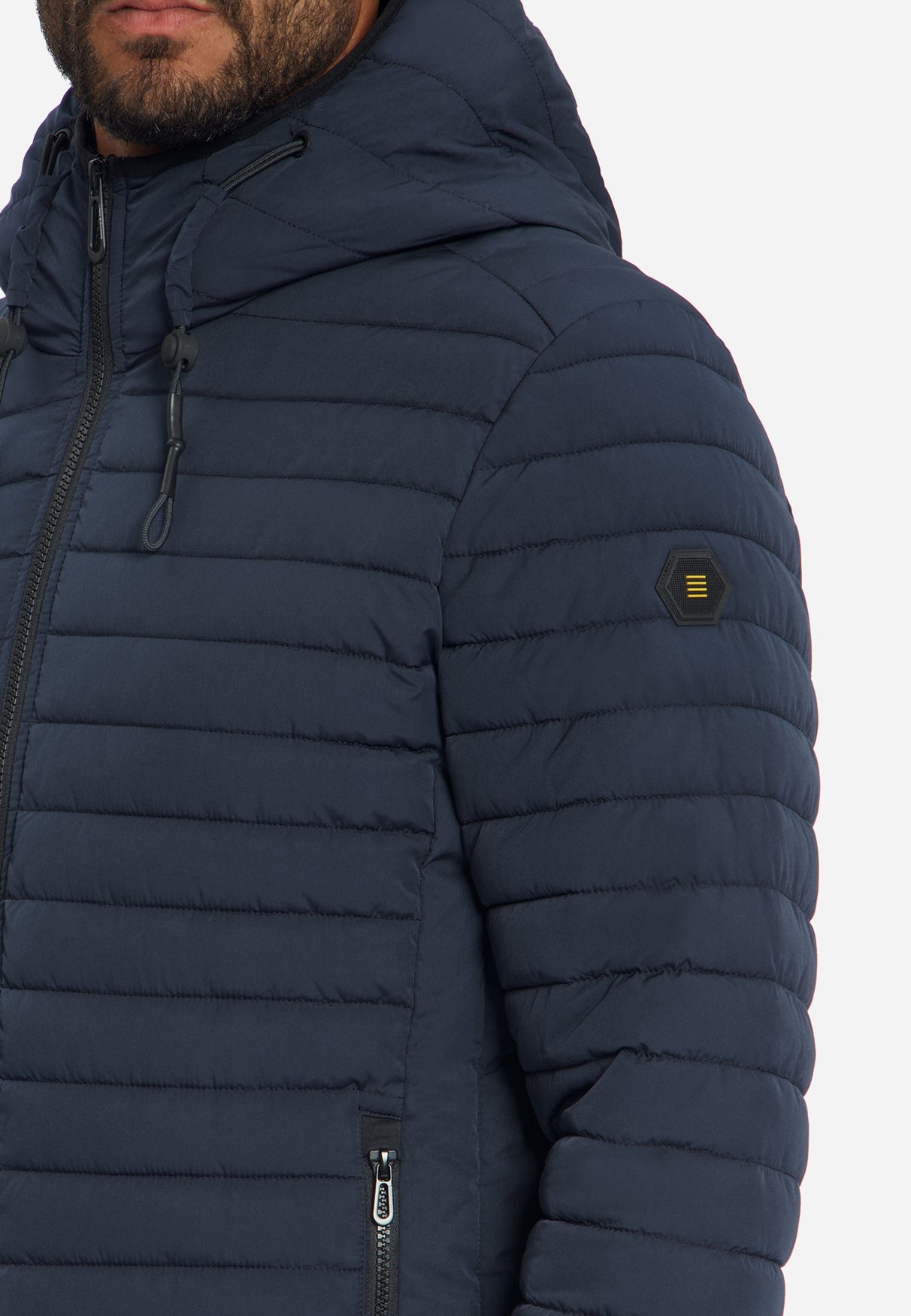 Leicht Gepolsterte Jacke Mit Kapuze | Night