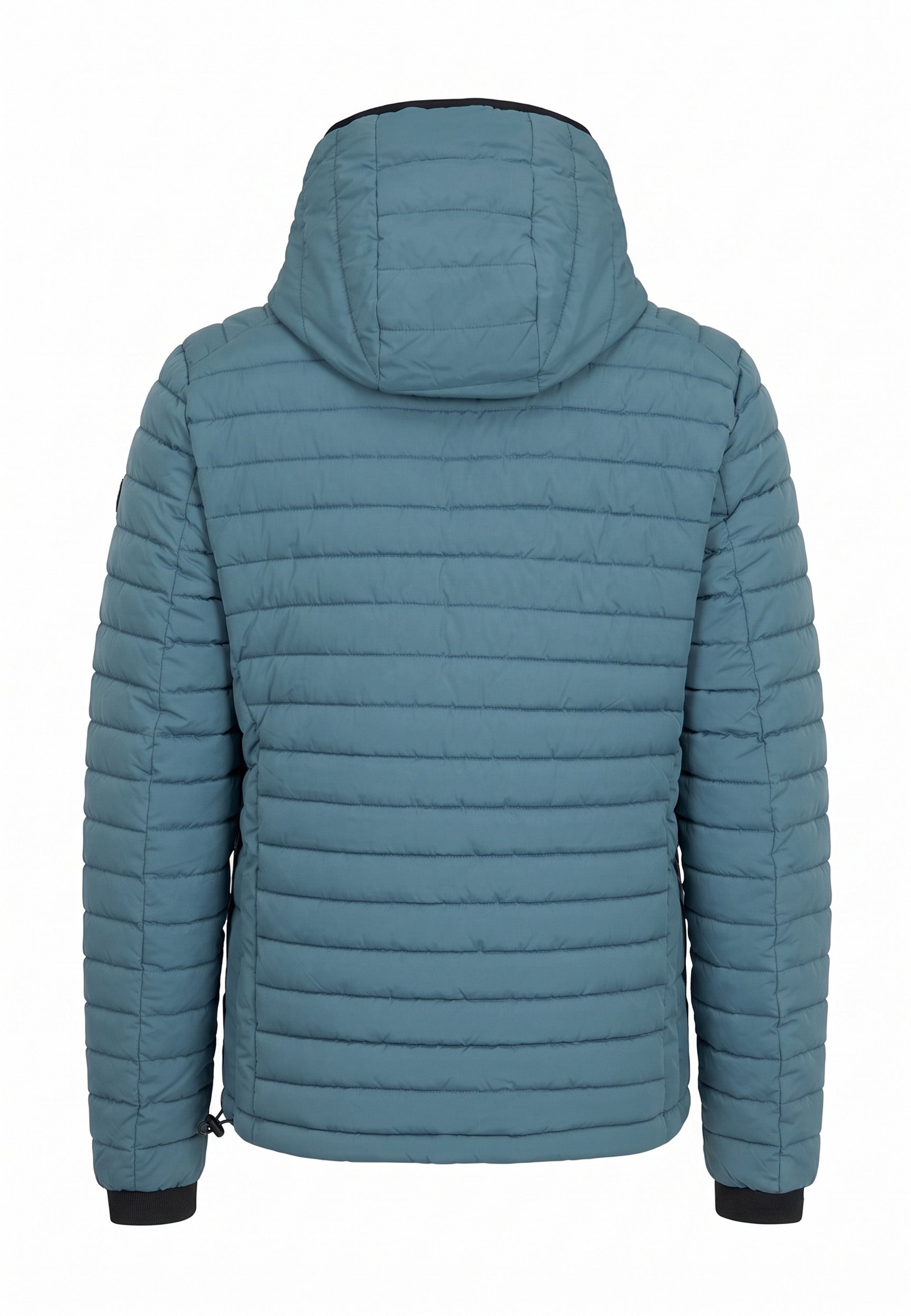 Leicht Gepolsterte Jacke Mit Kapuze | Shadow Blue