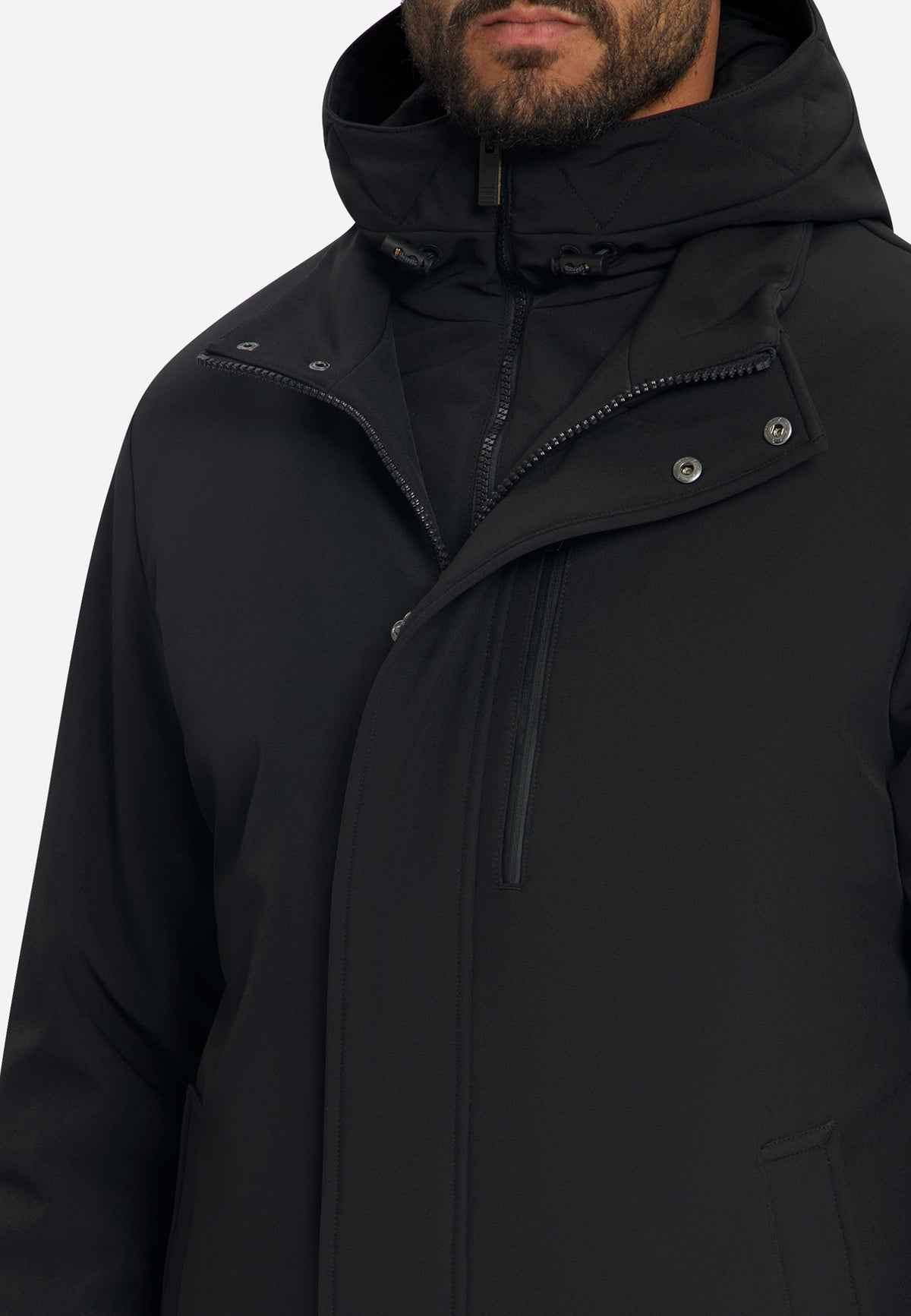 Softshell Parka | Black