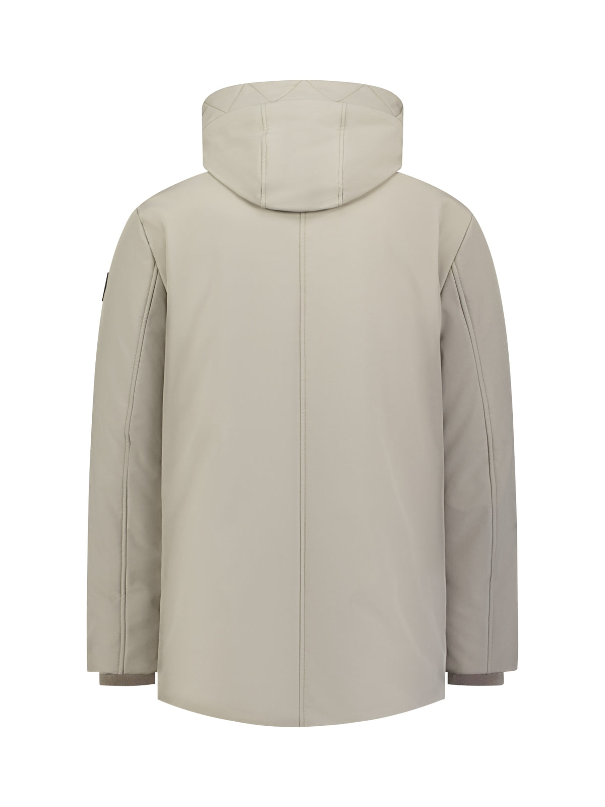 Softshell-Parka | Taupe