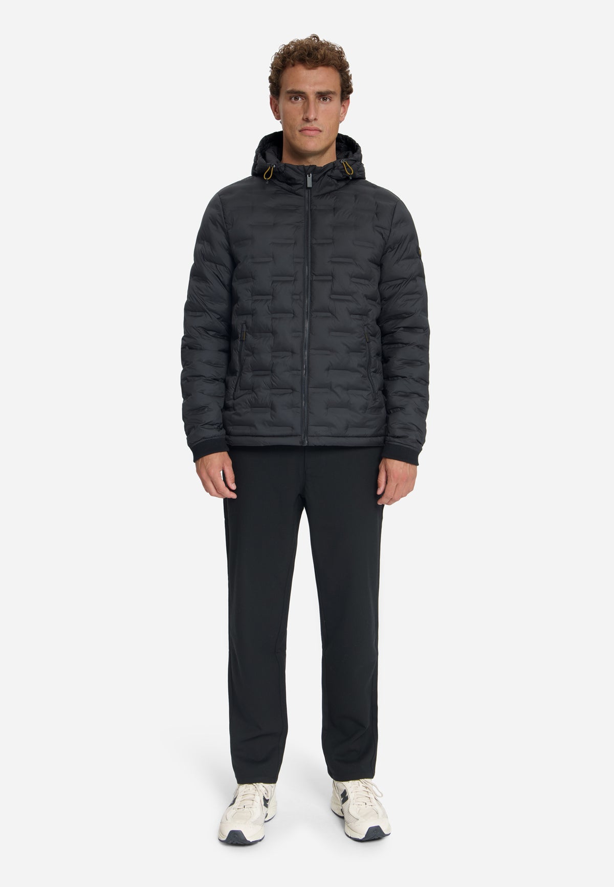 Leichte Jacke mit Kapuze | Black