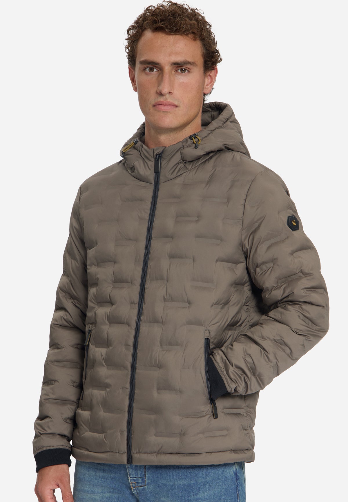 Lightweight Hooded Jacket | Mud