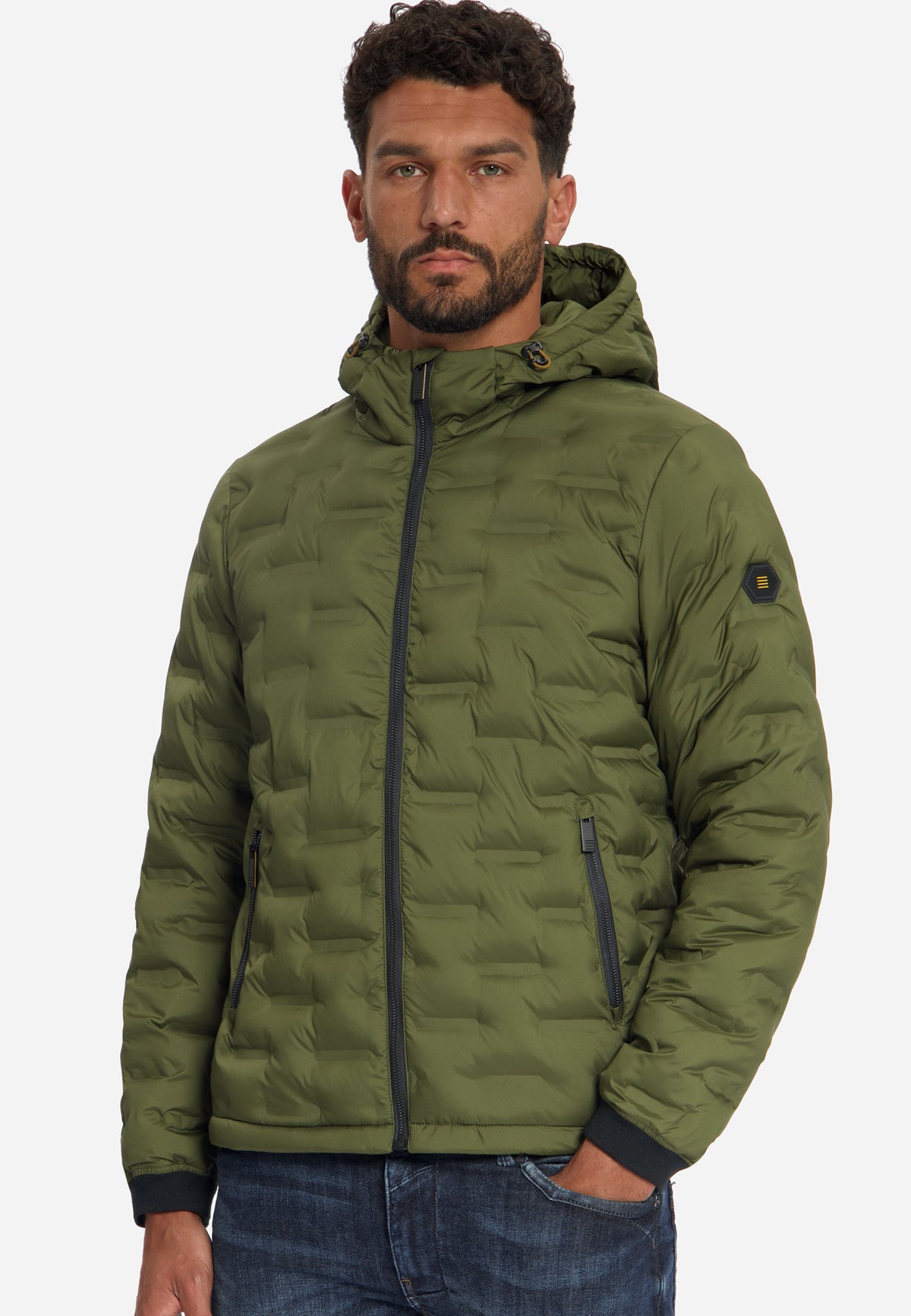 Lightweight Hooded Jacket | Moss