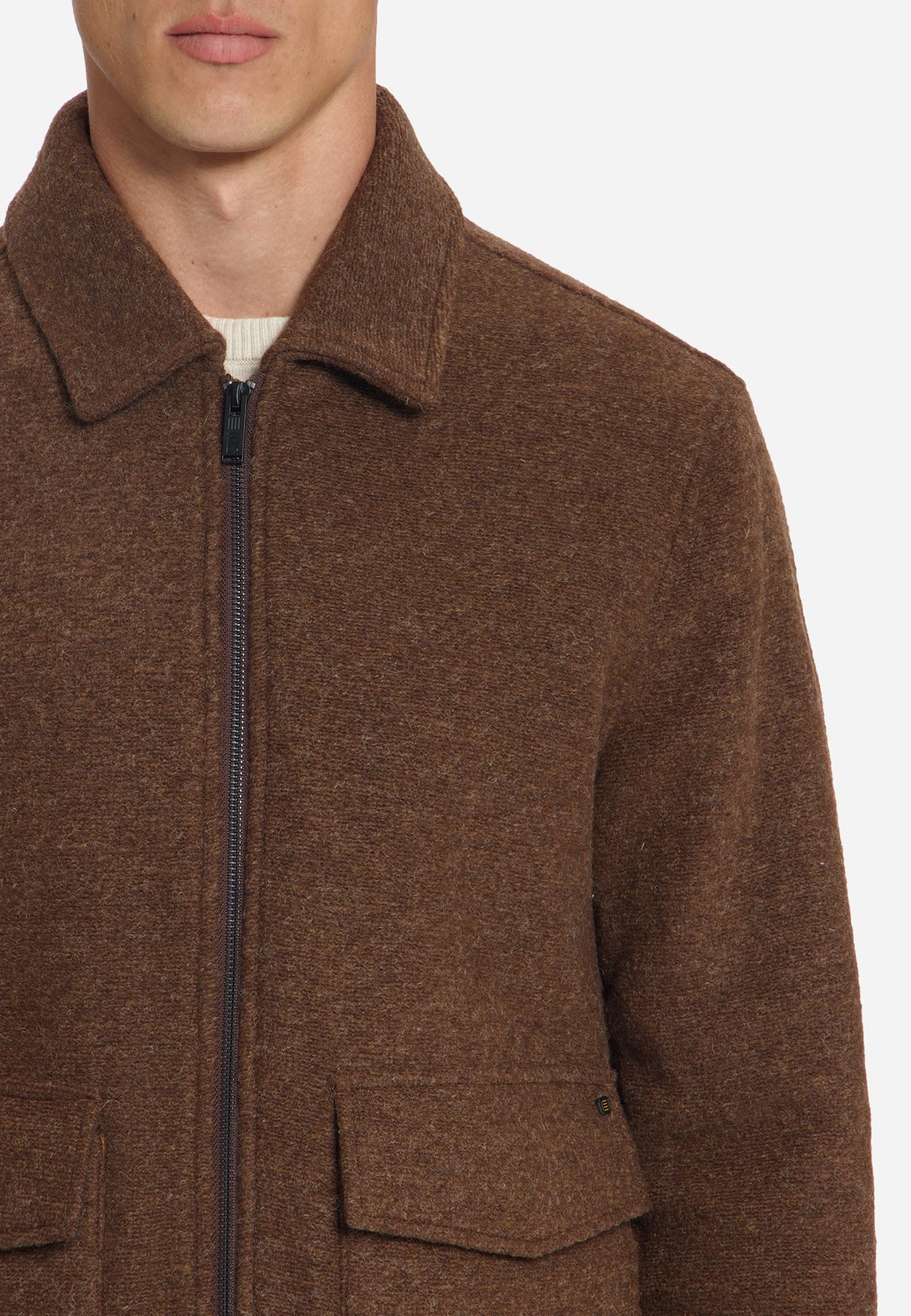 Wolljacke | Light Brown
