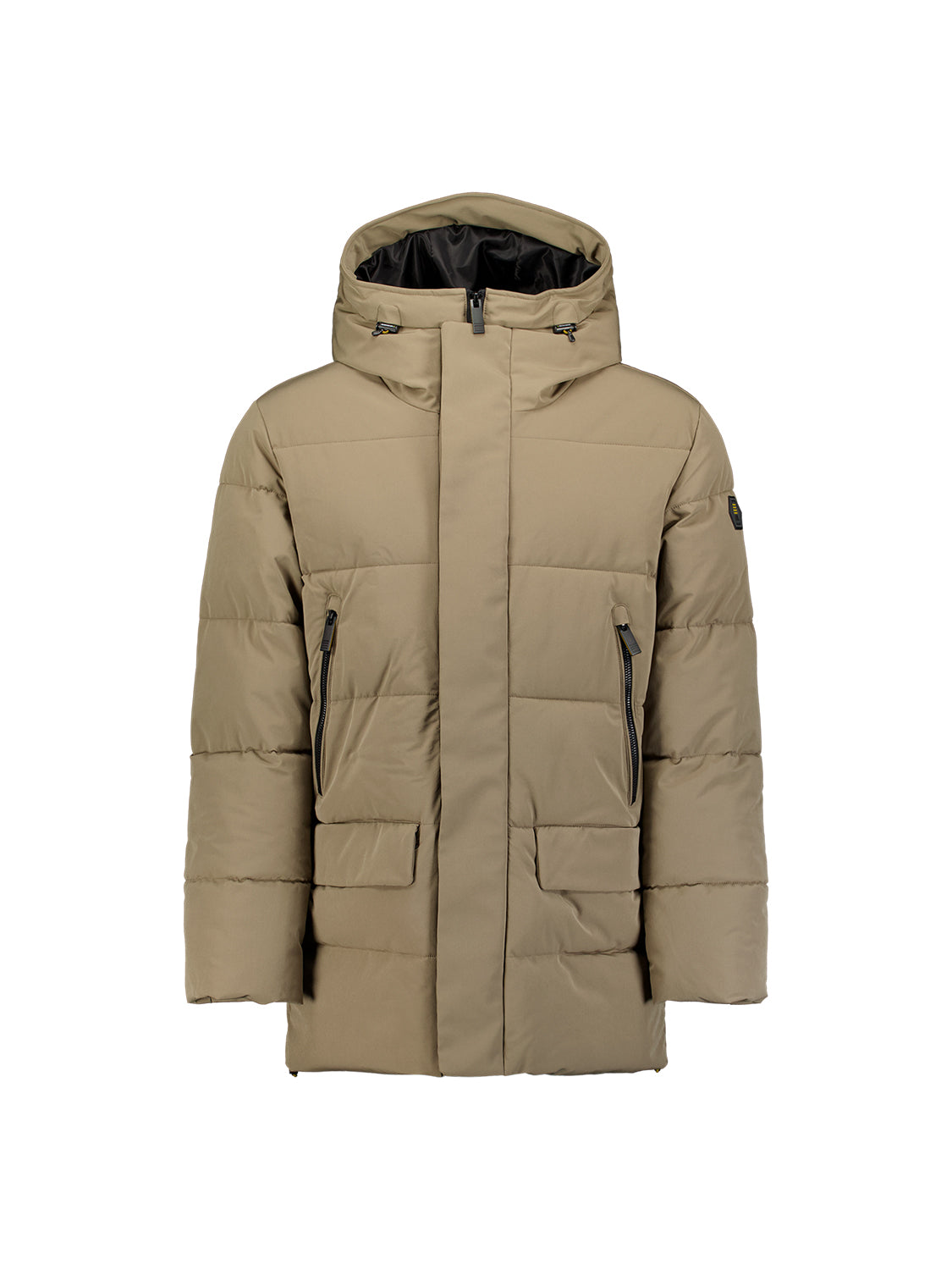 Gefütterter Parka mit Kapuze | Mud