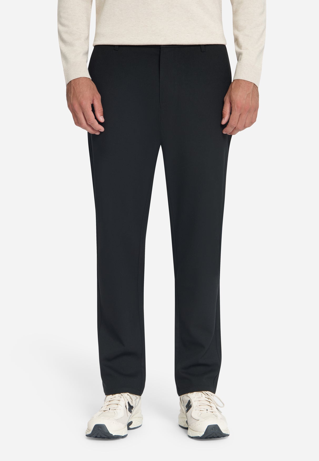 Stretch twill Chino | Black