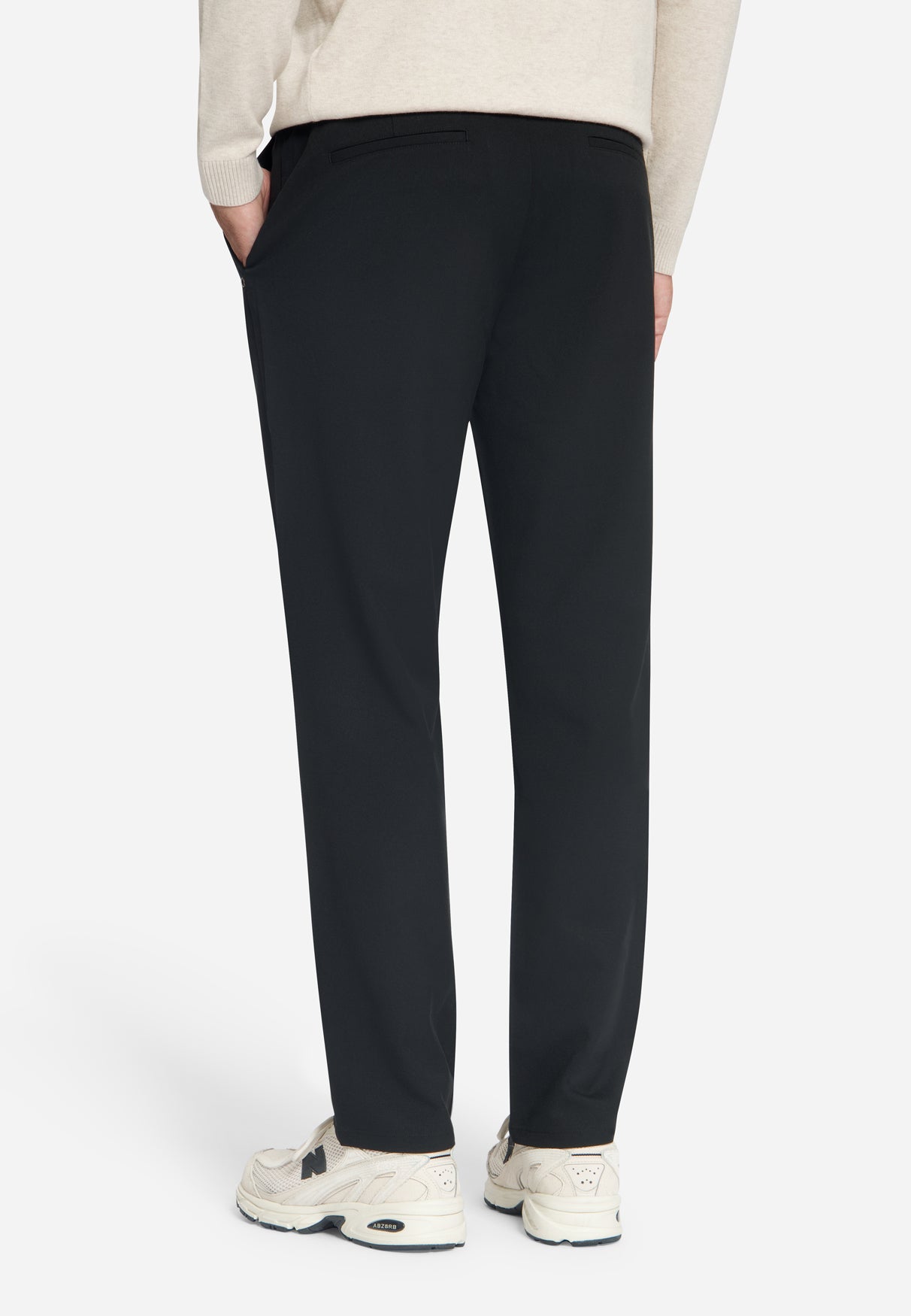 Stretch twill Chino | Black