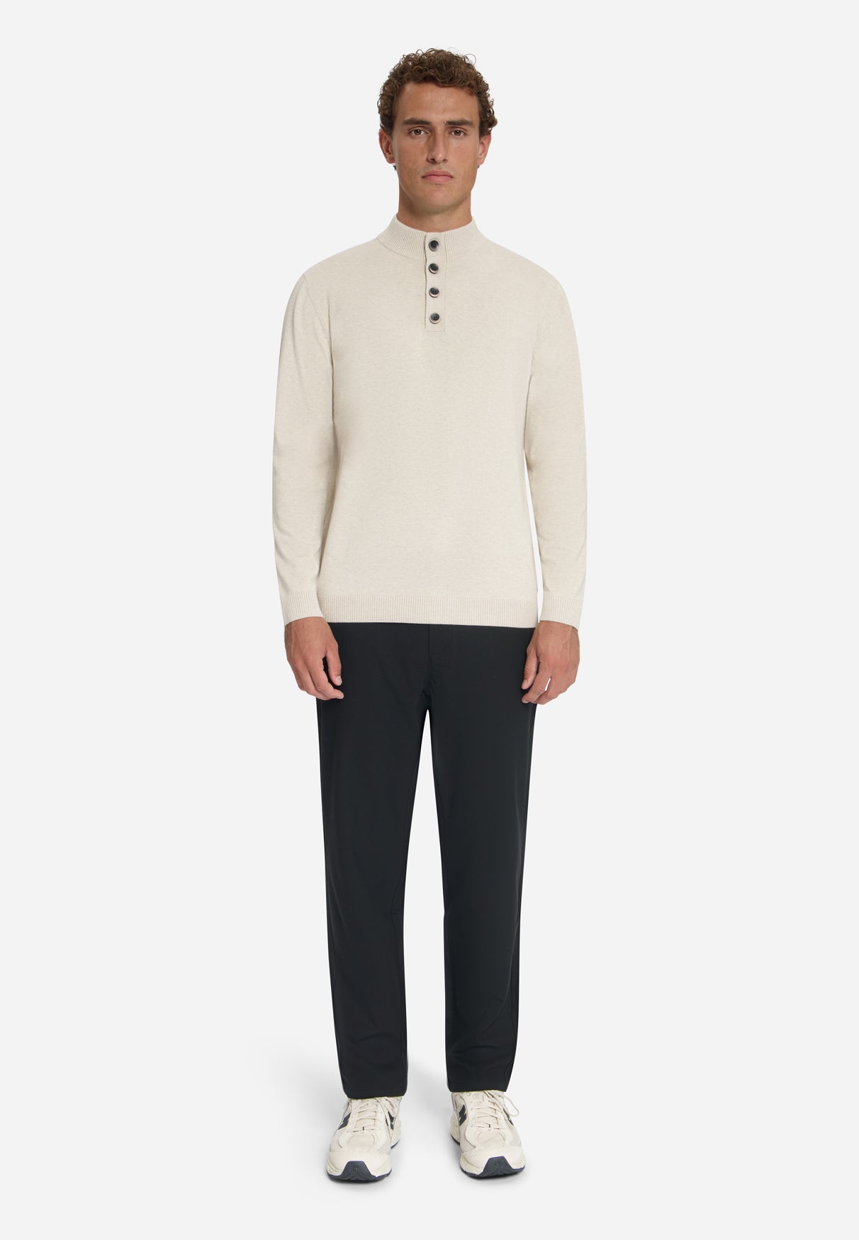 Stretch twill Chino | Black