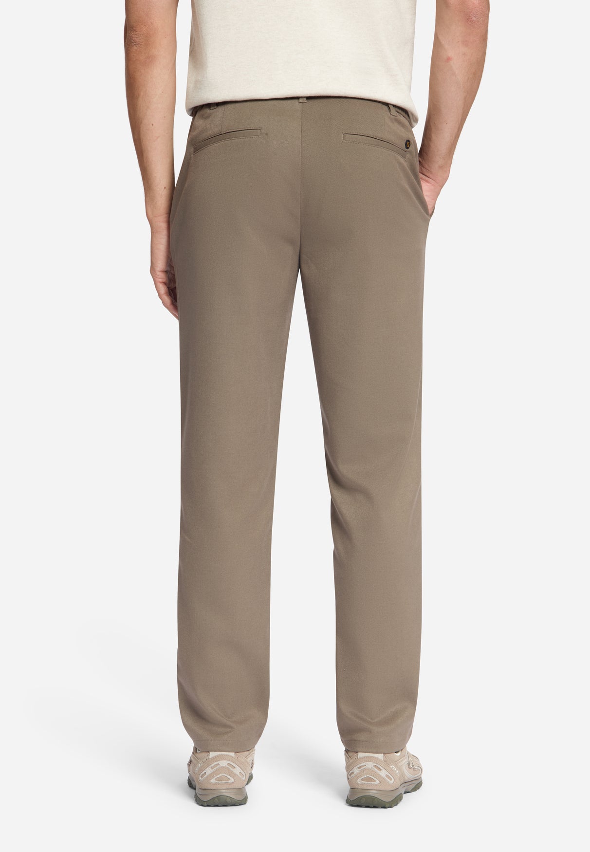 Stretch twill Chino | Light Brown