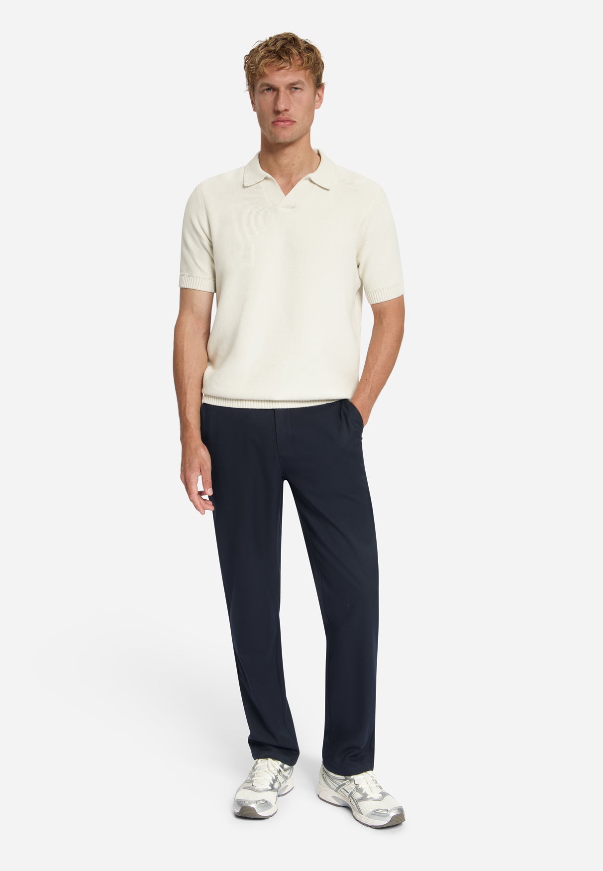Stretch twill Chino | Dark Night