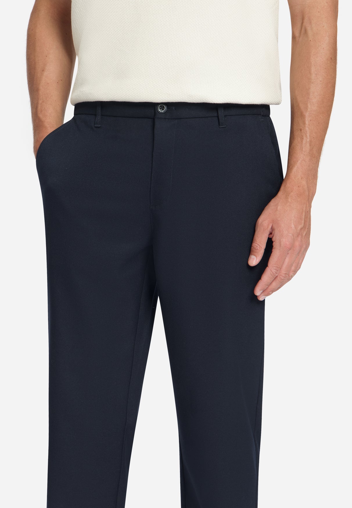 Stretch twill Chino | Dark Night