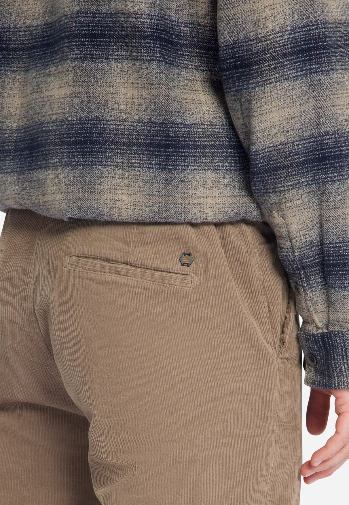 Stretch Cord-Chino | Taupe