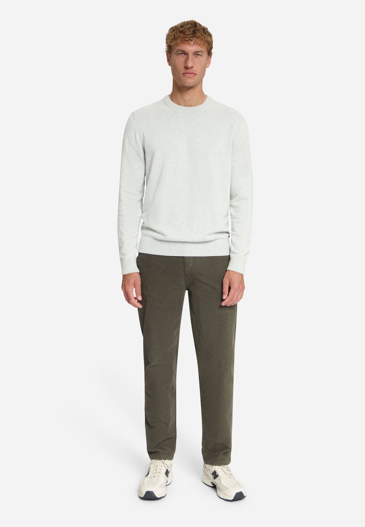 Stretch Cord Chinos | Army