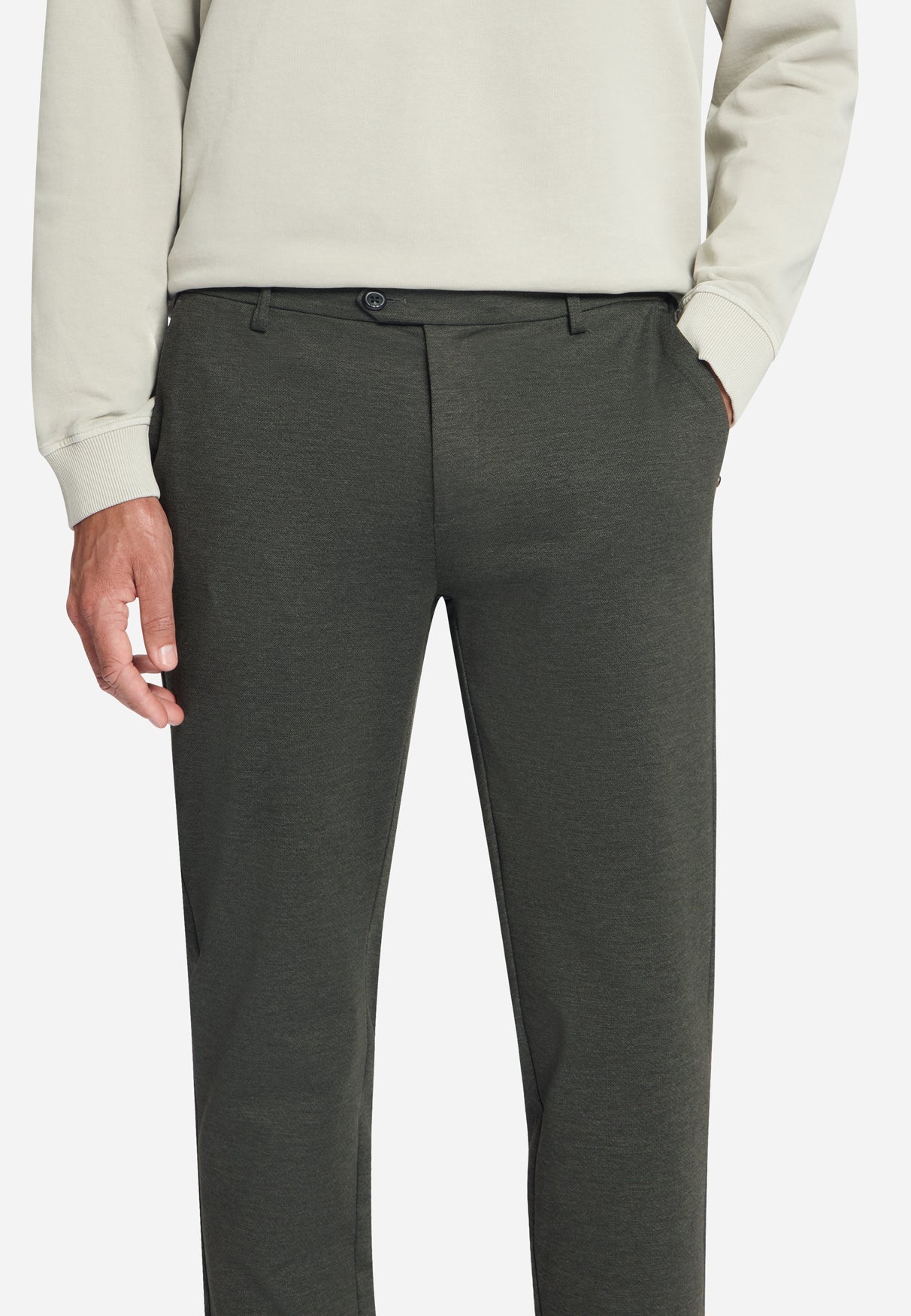Jersey-Melange-Chino | Army