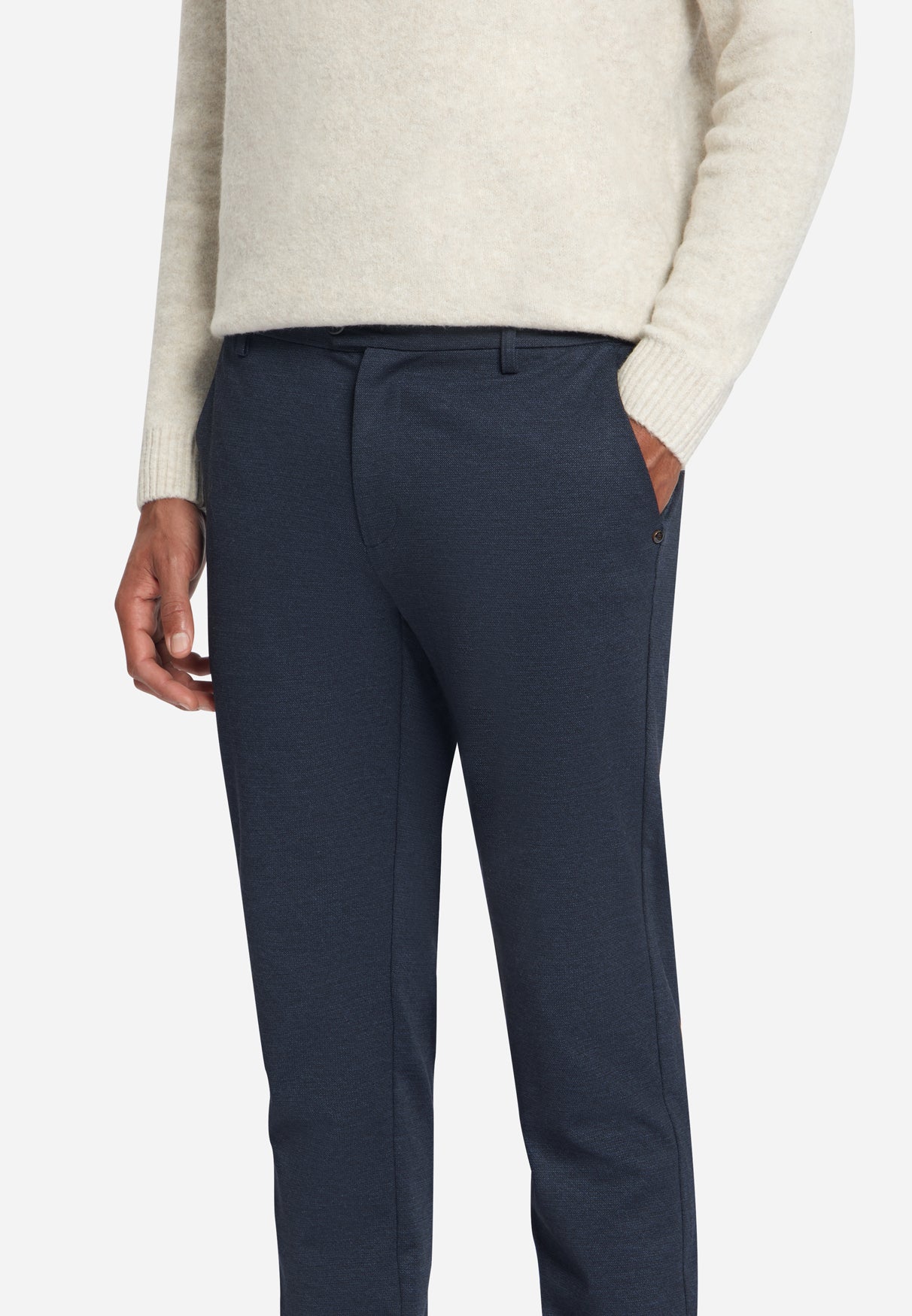 Jersey-Melange-Chino | Dark Night