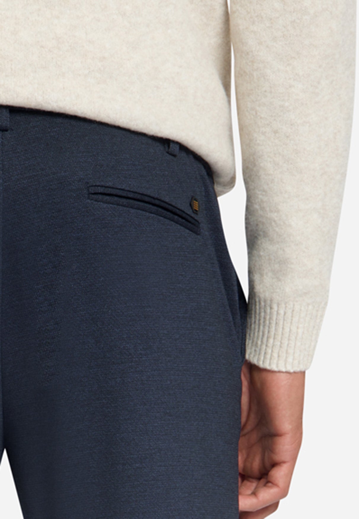 Jersey-Melange-Chino | Dark Night