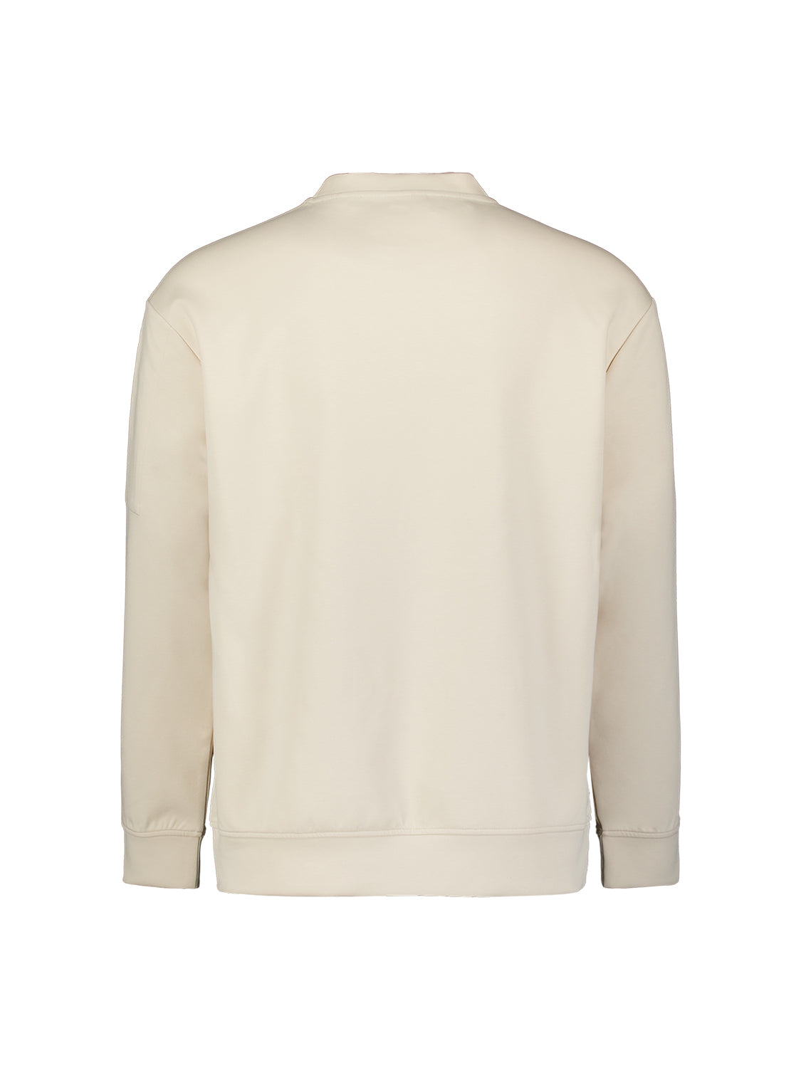 Sweatshirt mit Rundhalsausschnitt | Stone