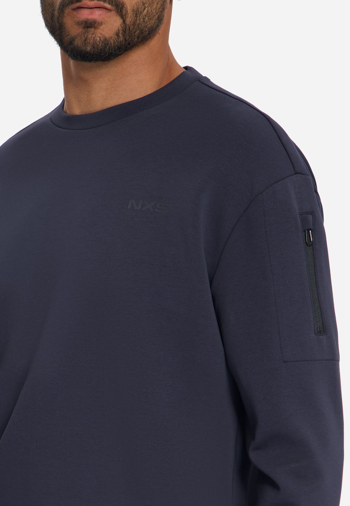 Crew Neck Sweater | Dark Night