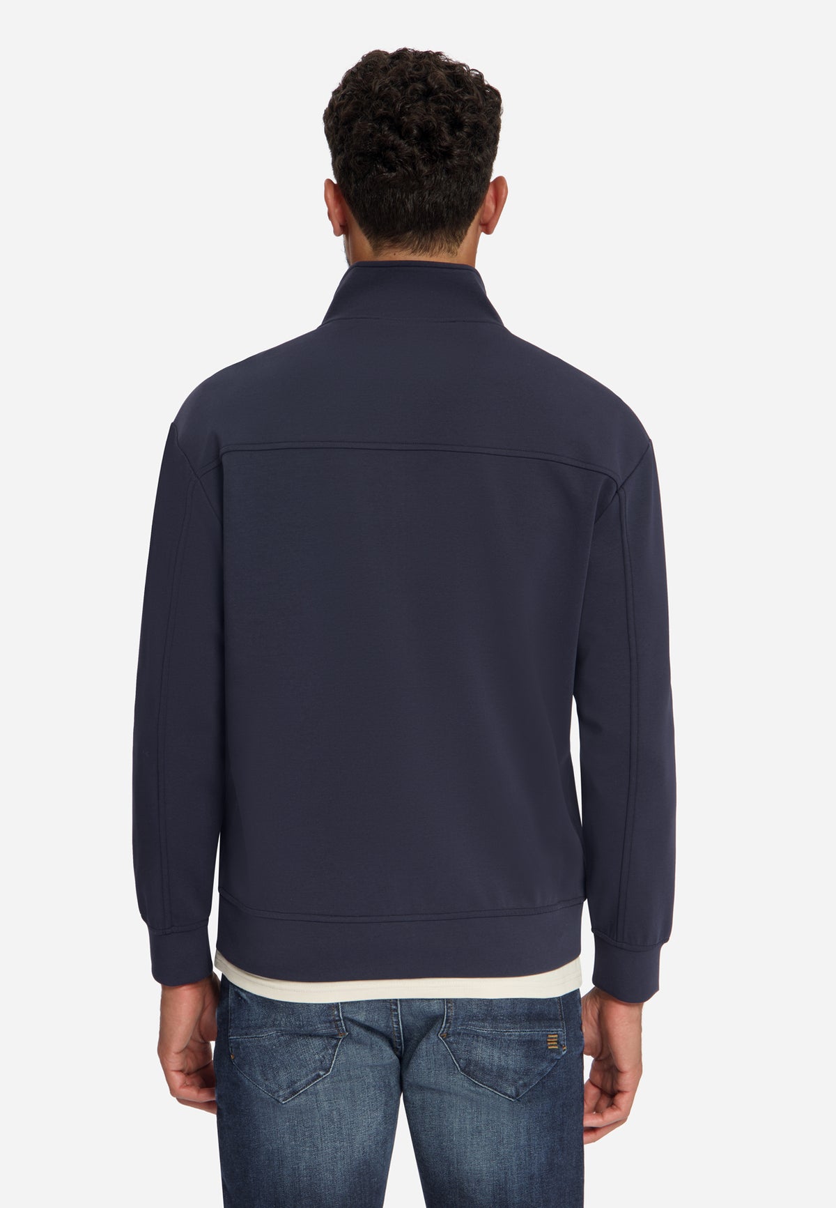 Full-Zip Sweater | Dark Night