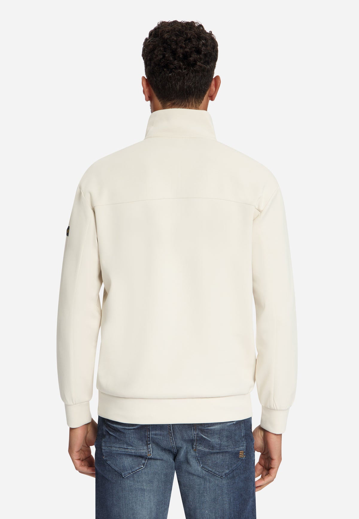 Half-Zip-Sweatshirt | Stone