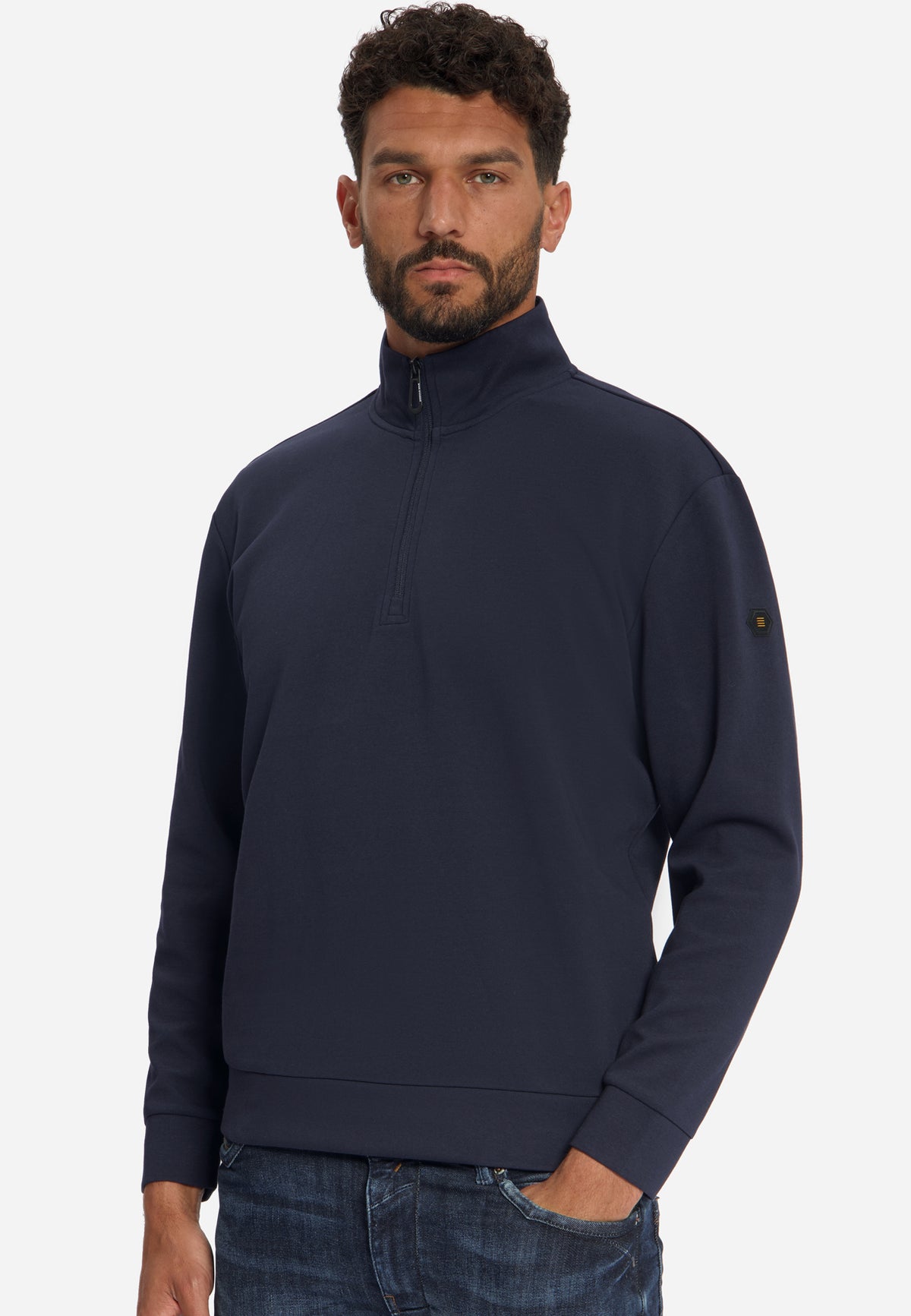 Half-Zip Sweater | Dark Night