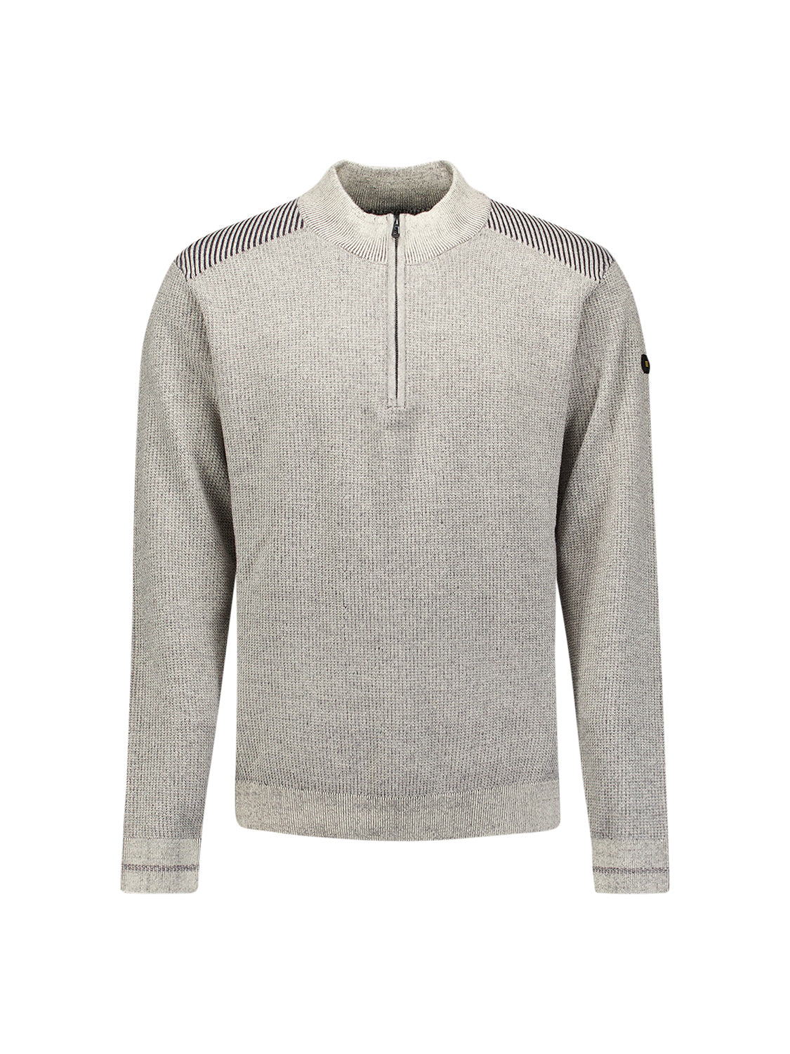 Plated Half-Zip Jumper | Stone