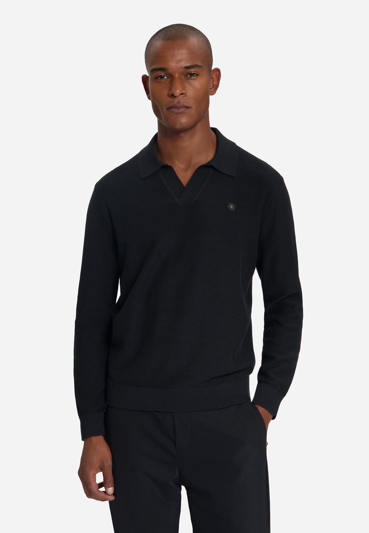Polopullover | Black