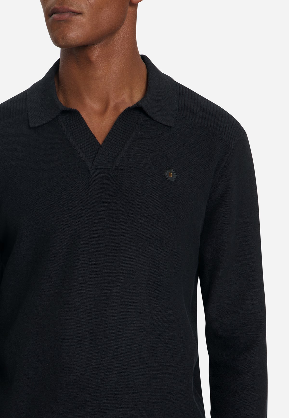 Polopullover | Black