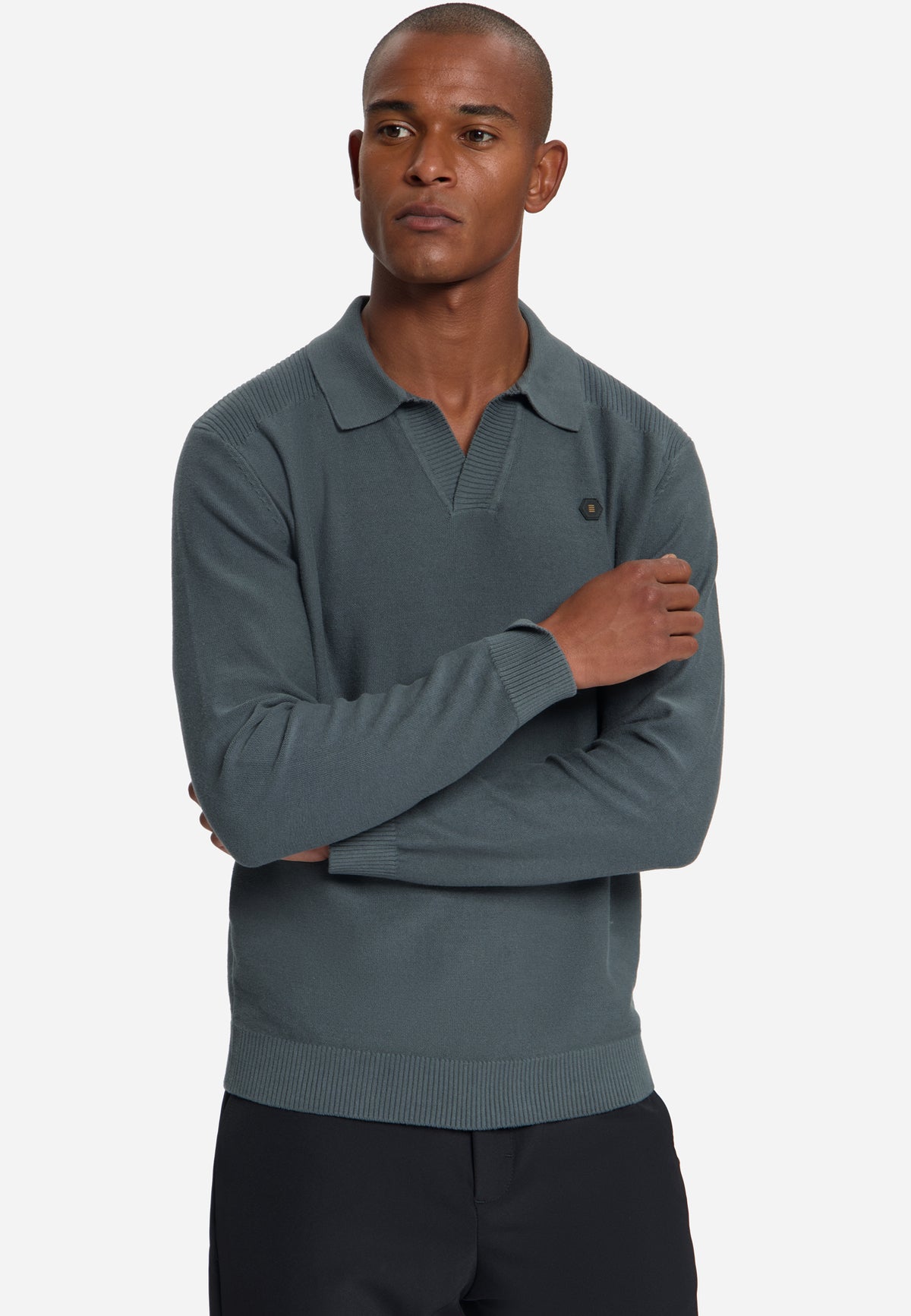 Polopullover | Dark Steel