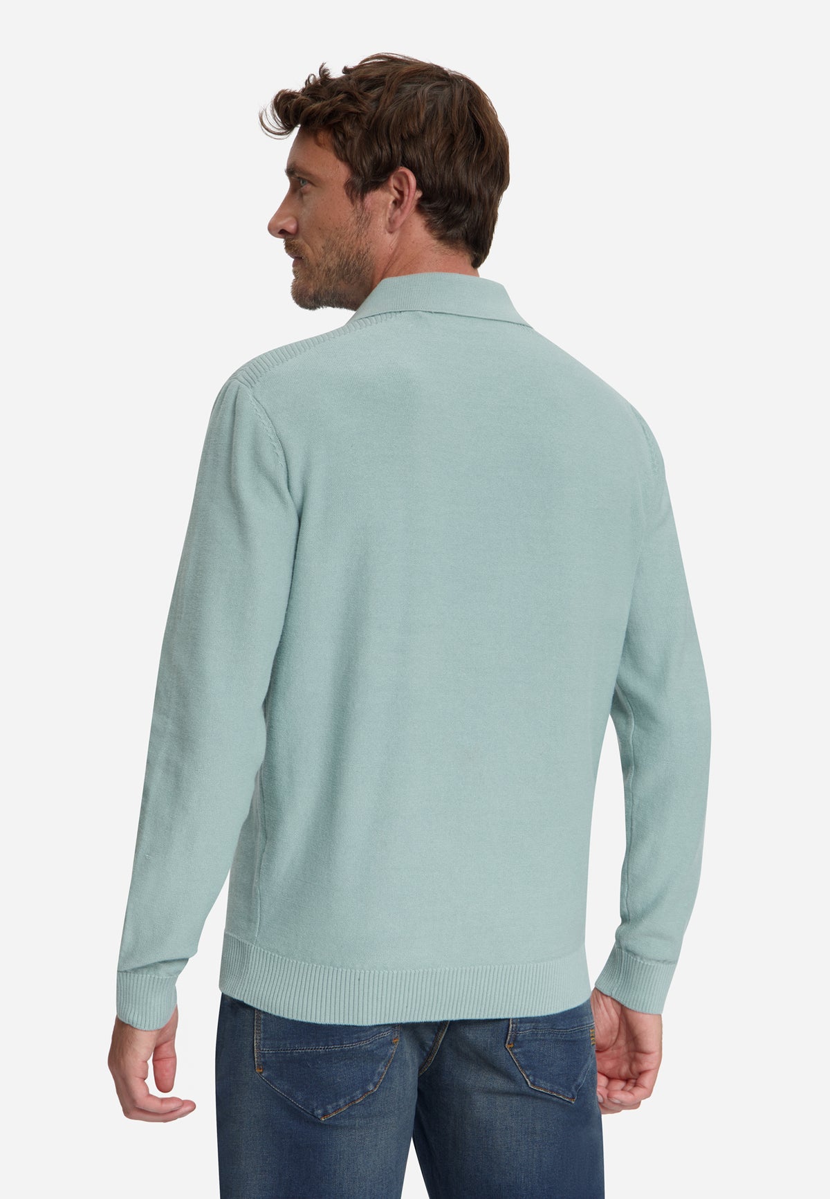 Polopullover | Dusty Blue