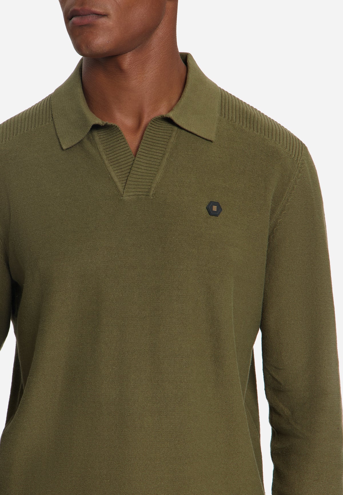 Polo Jumper | Moss