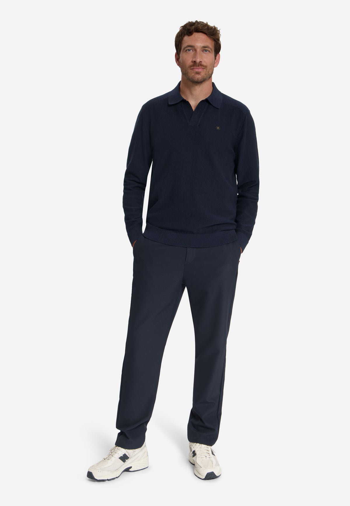Polo Jumper | Dark Night