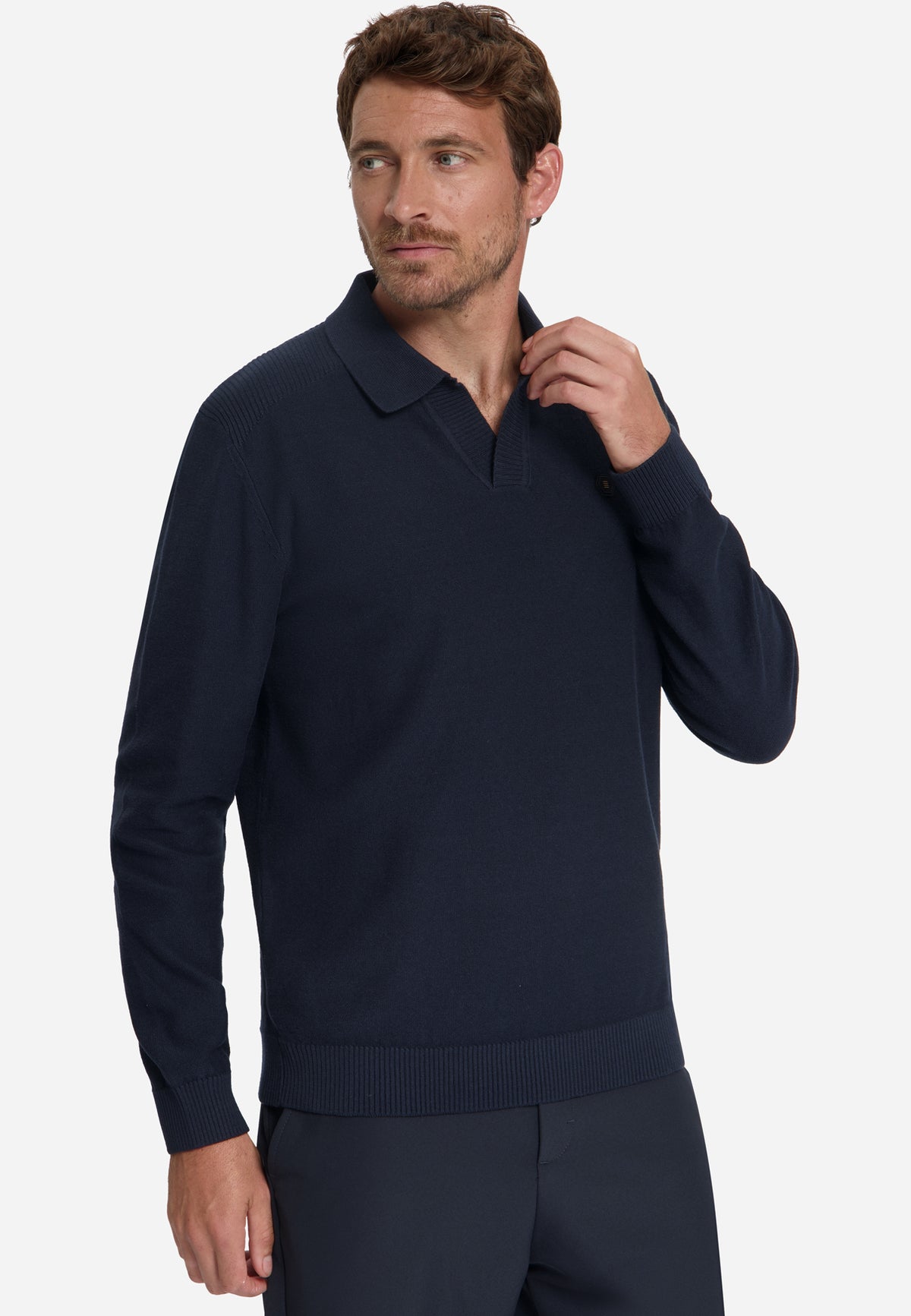 Polo Jumper | Dark Night