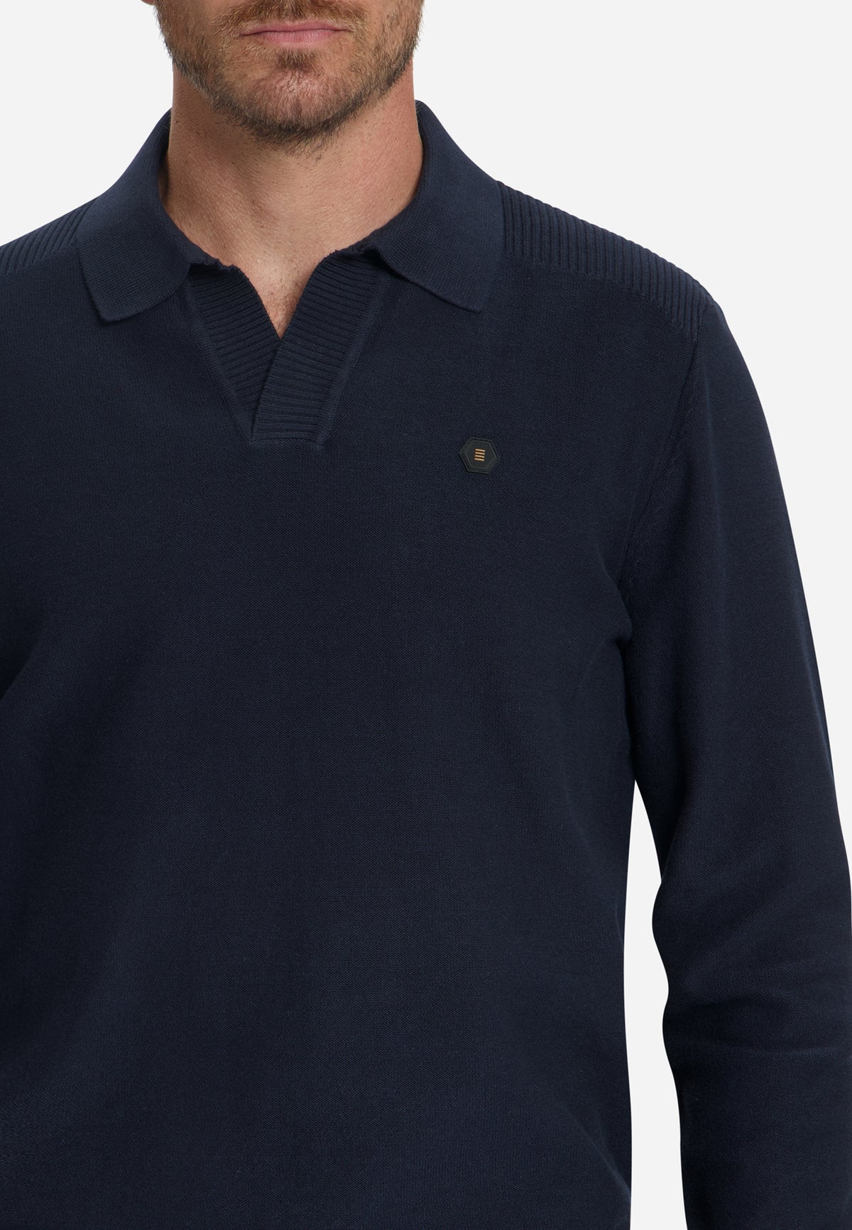 Polo Jumper | Dark Night