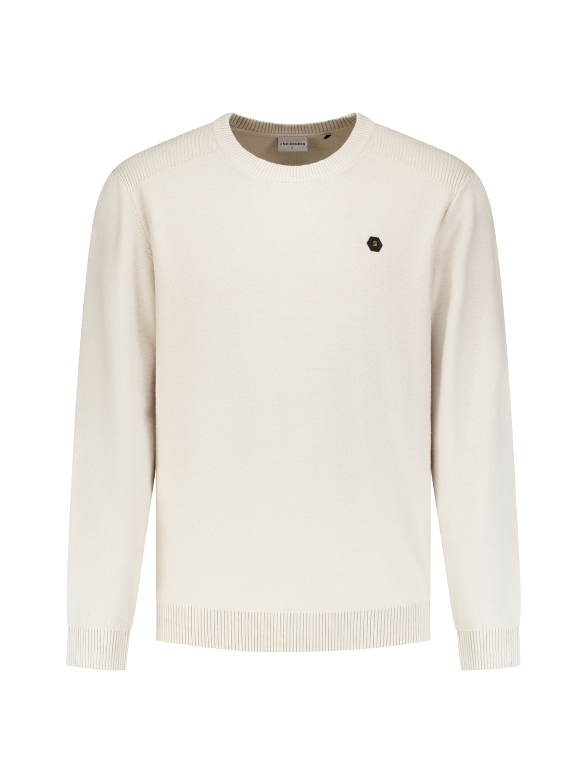 Pullover mit Rundhalsausschnitt | Stone