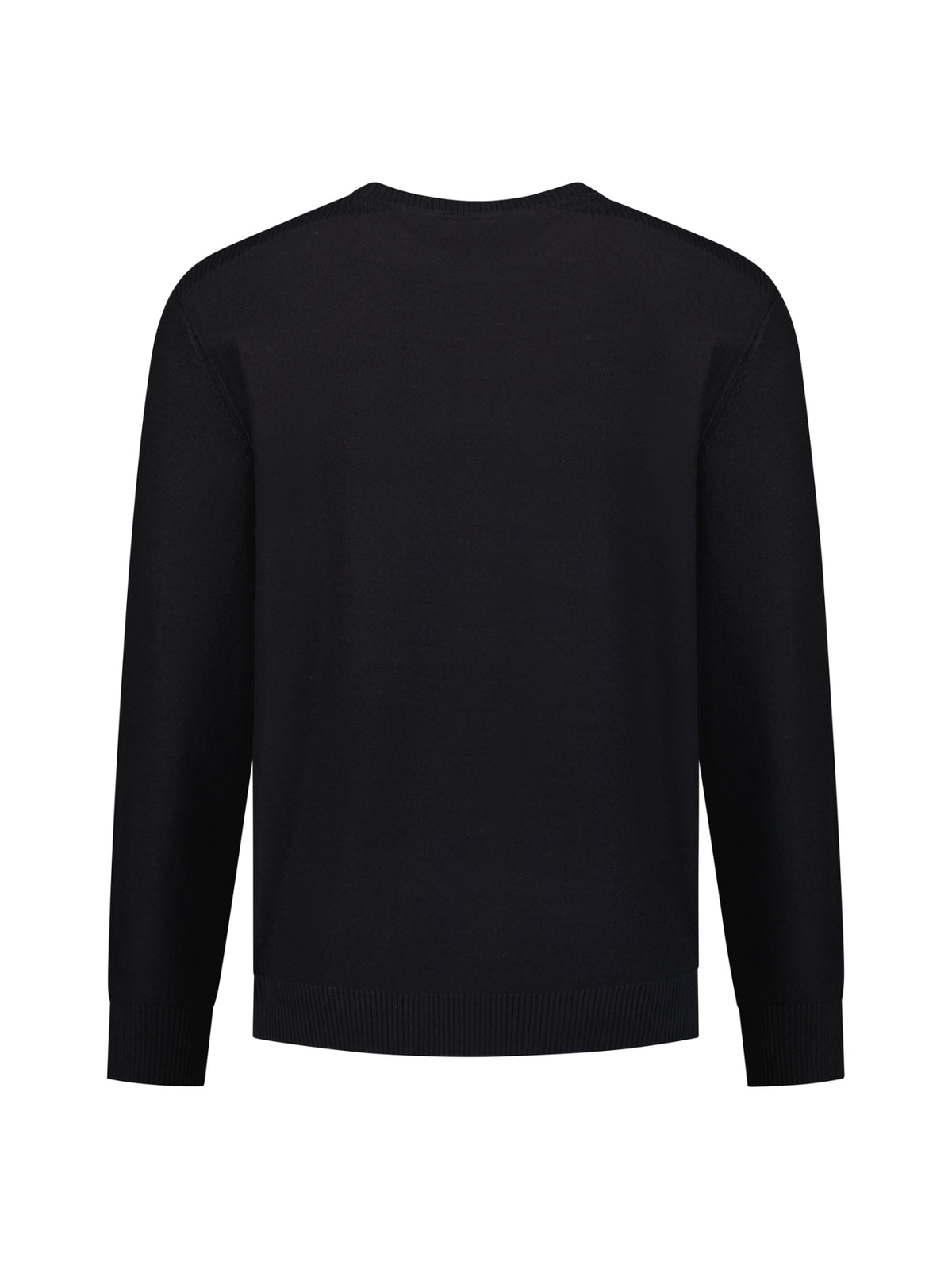 Pullover mit Rundhalsausschnitt | Black