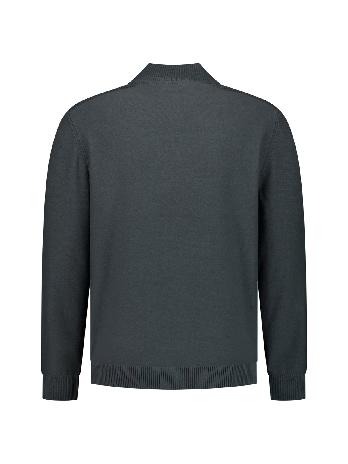 Half-Zip-Pullover | Dark Steel